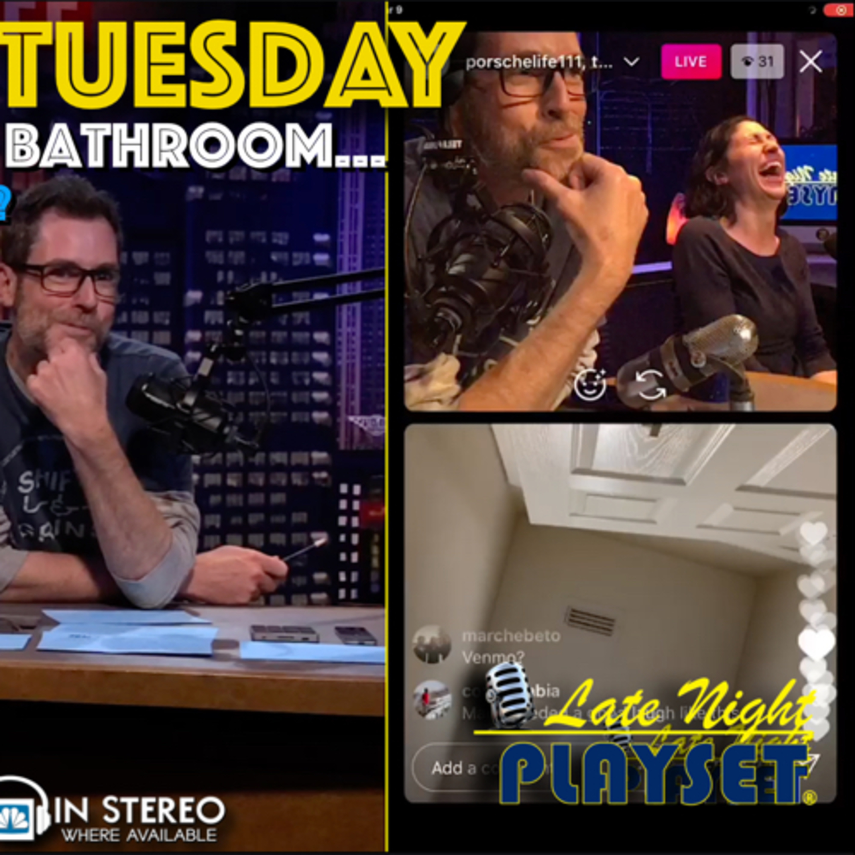 350 • Wait, this guy’s in the bathroom... Who is that woman??? episode artwork