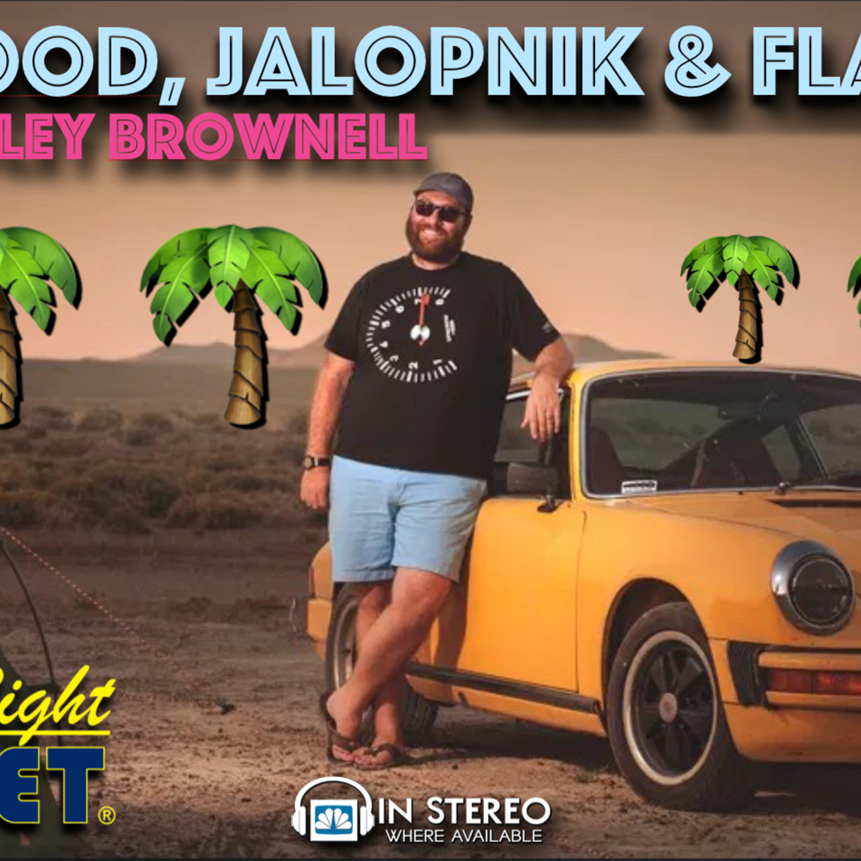 364 • NO windshield, FULL cage: BRADLEY BROWNELL, flat sixes, Jalopnik, RADwood episode artwork