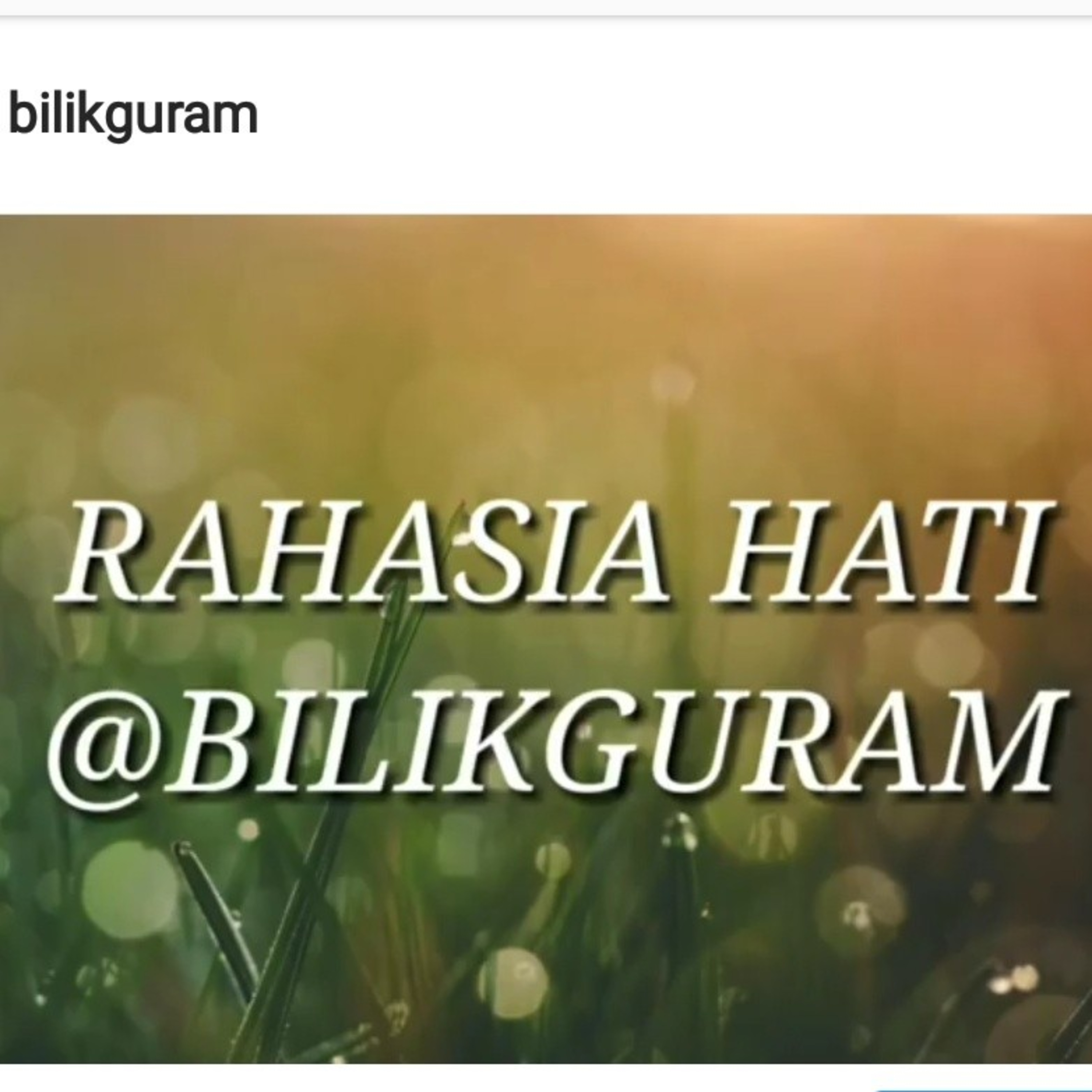 Musikalisasi Puisi: Bilik Guram