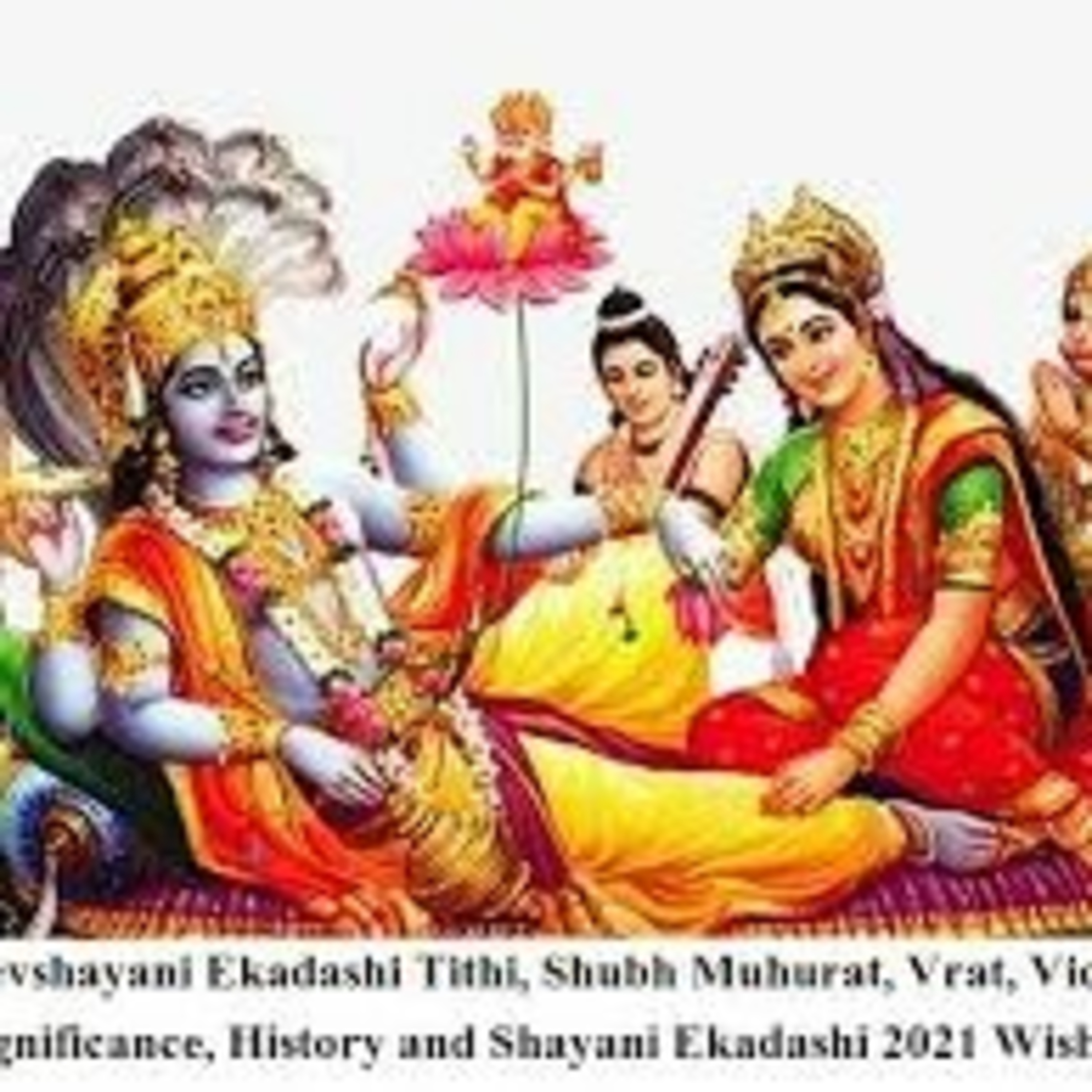 Hoje é Dia Do Jejum Sagrado De Sri Shayani Ekadasi Dia 17/07/2024 quarta-feira. Lendo a história
