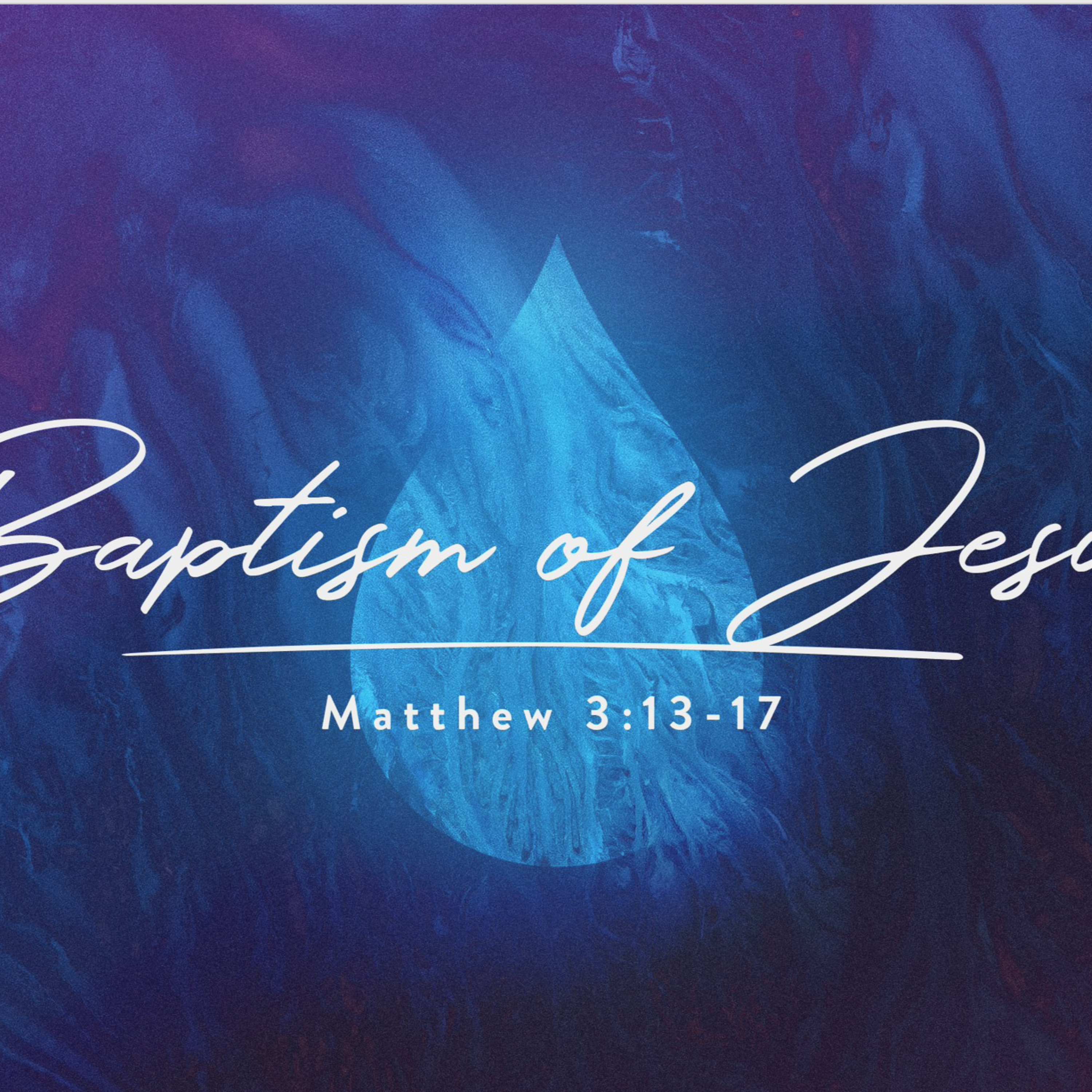 "Baptism of Jesus" 2/5/23 PM episode artwork