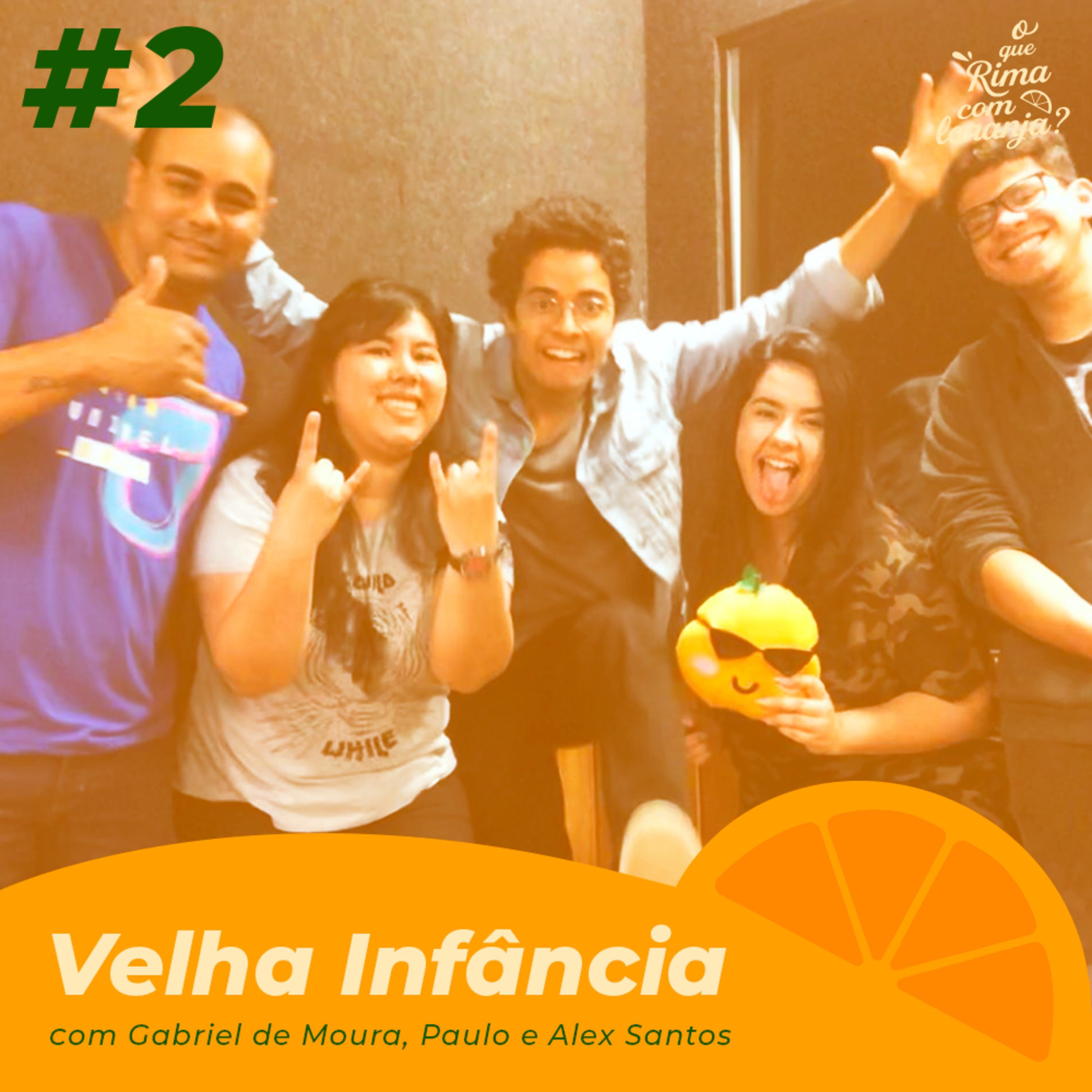O que rima com laranja?