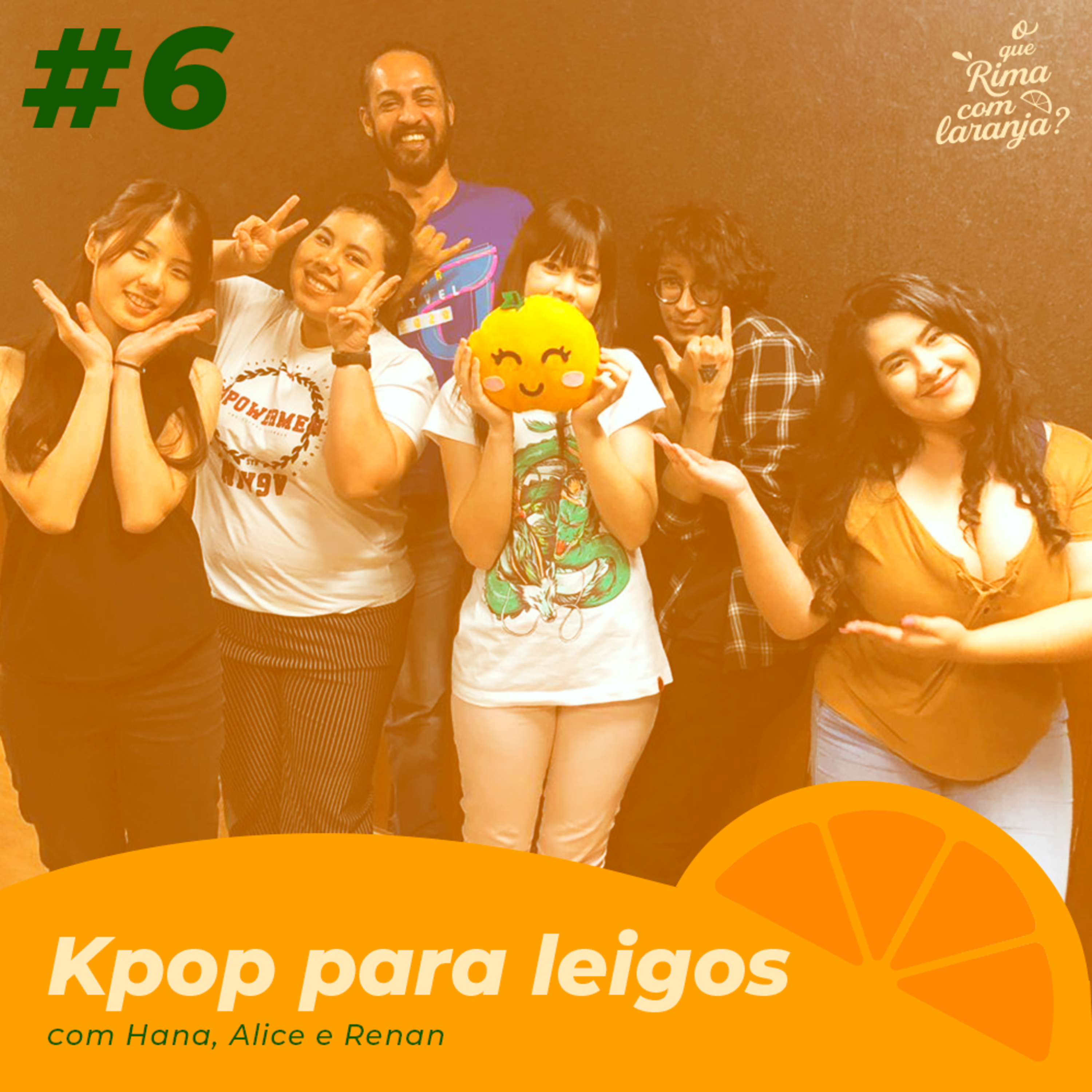 O que rima com laranja?