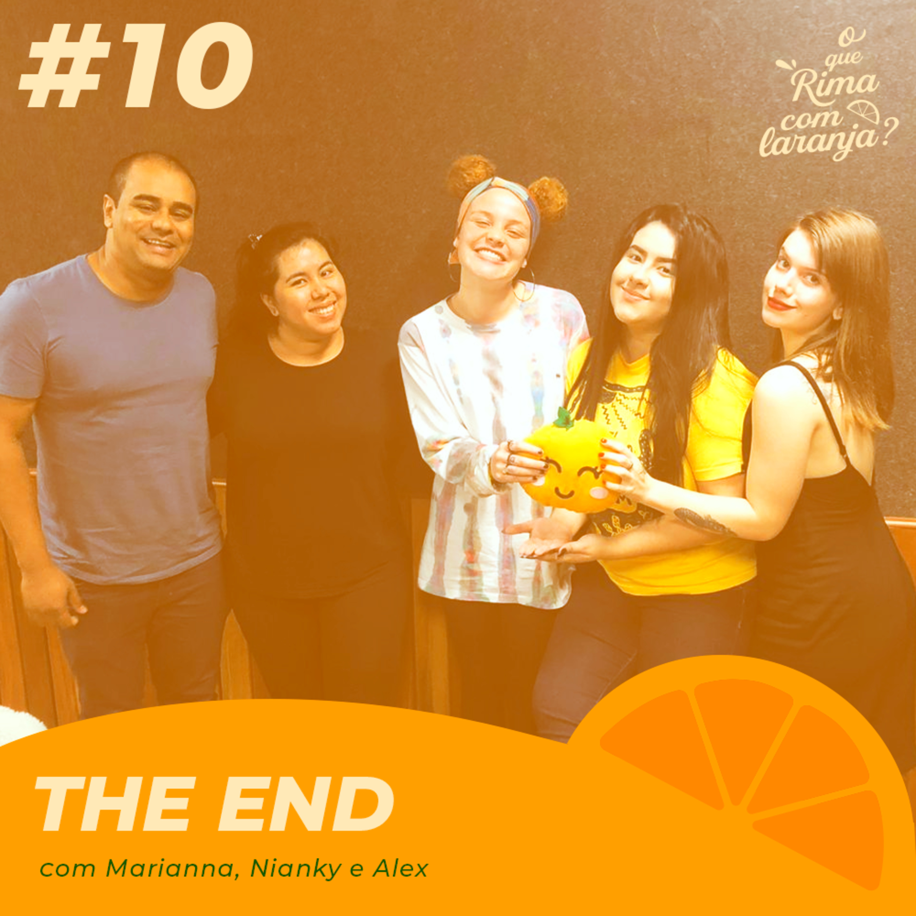 O que rima com laranja?
