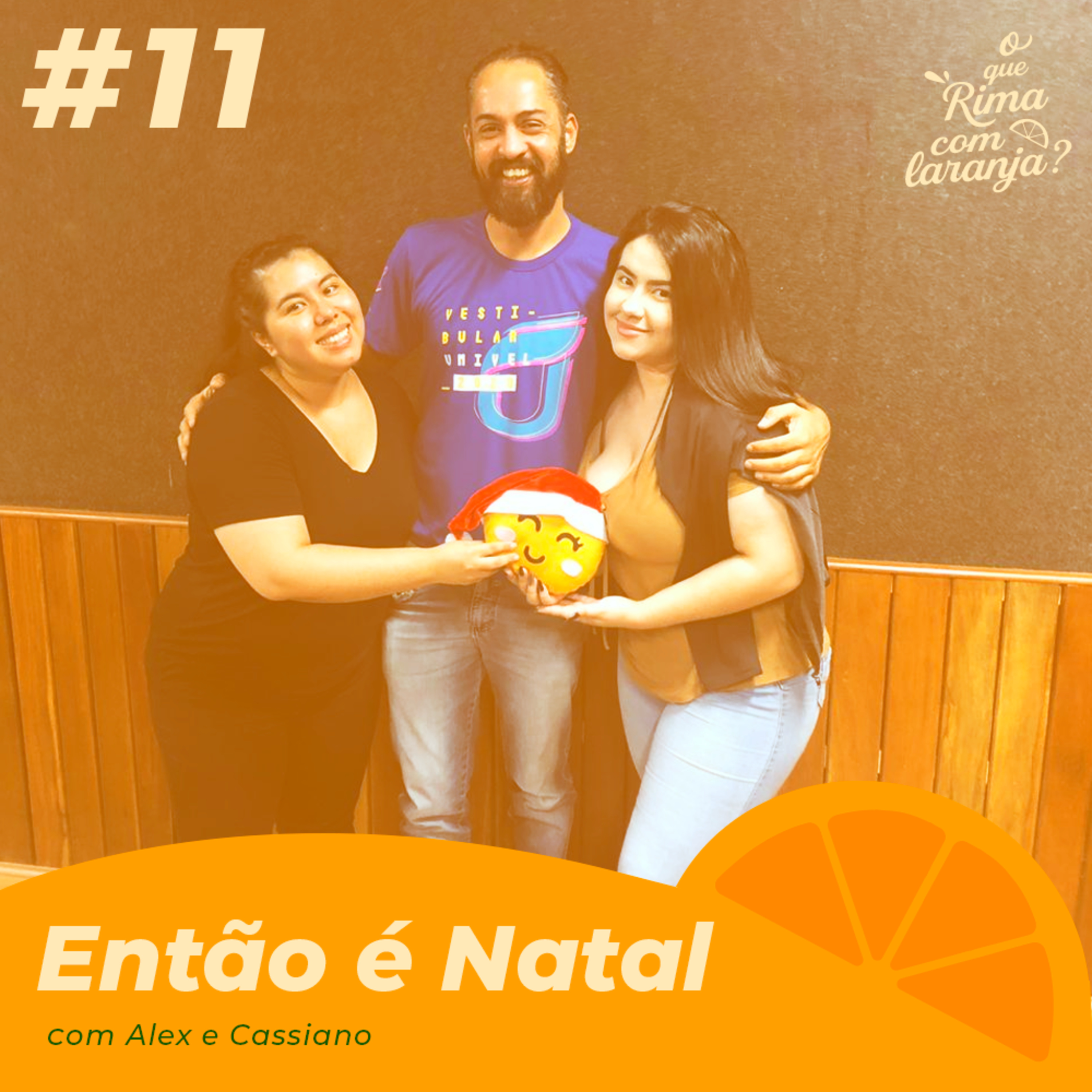 O que rima com laranja?