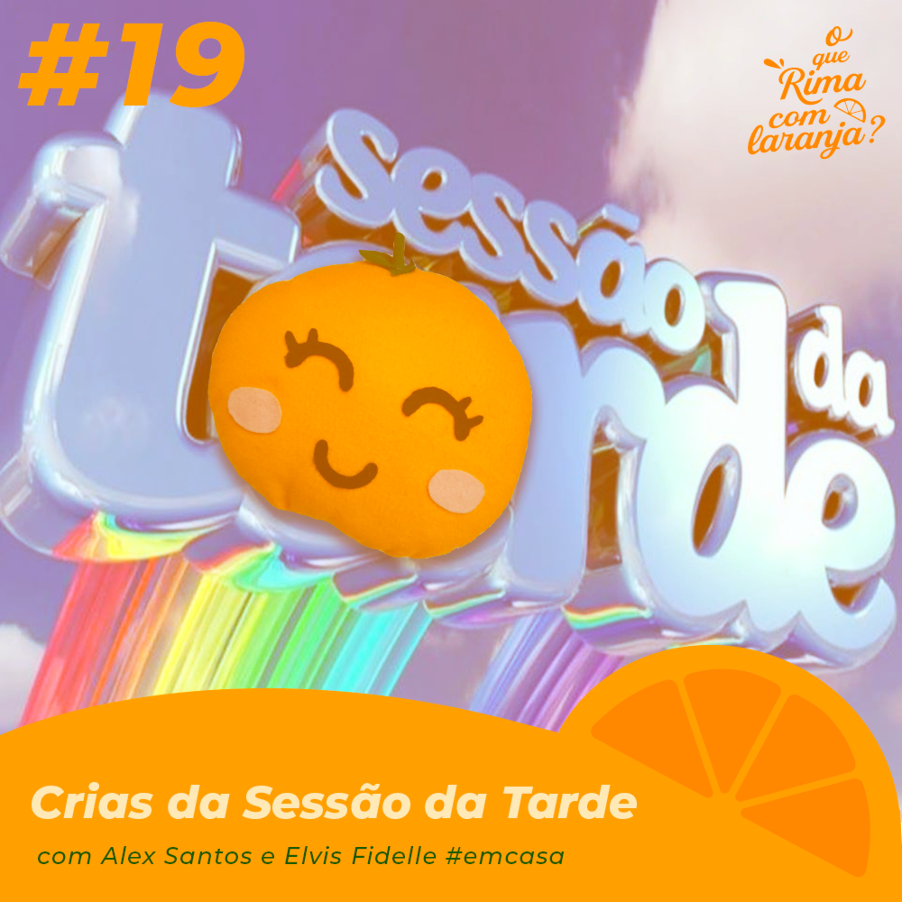 O que rima com laranja?