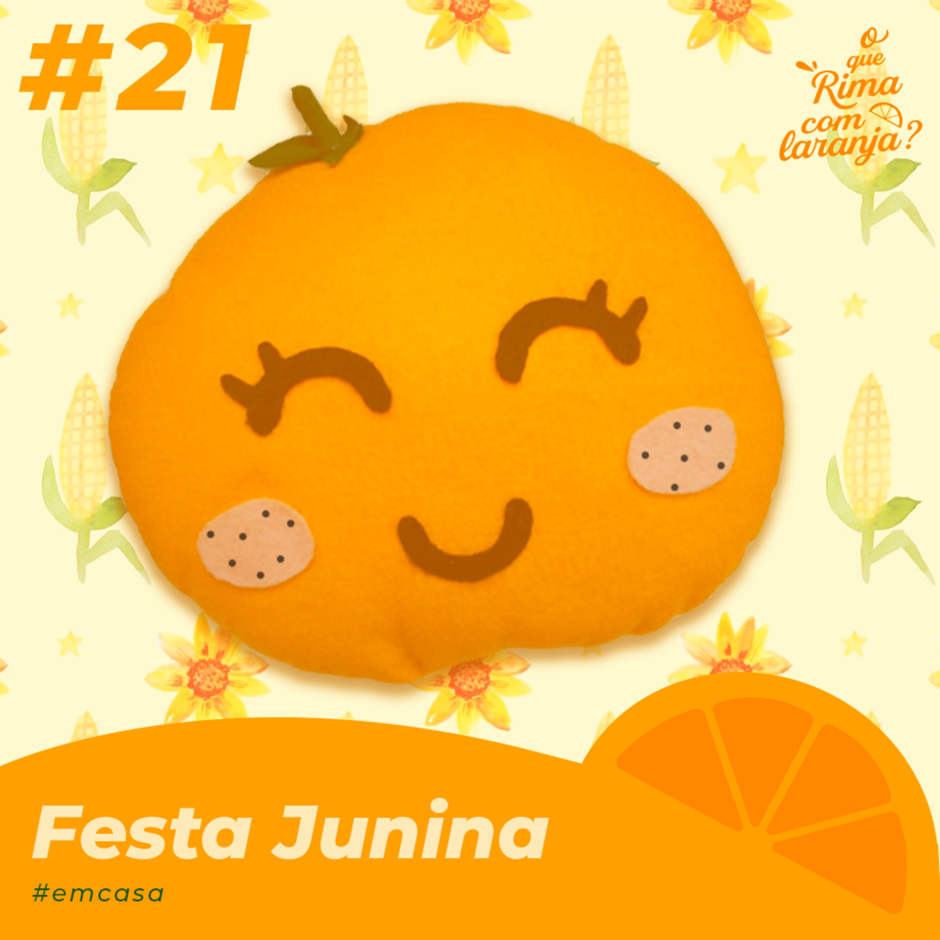 O que rima com laranja?