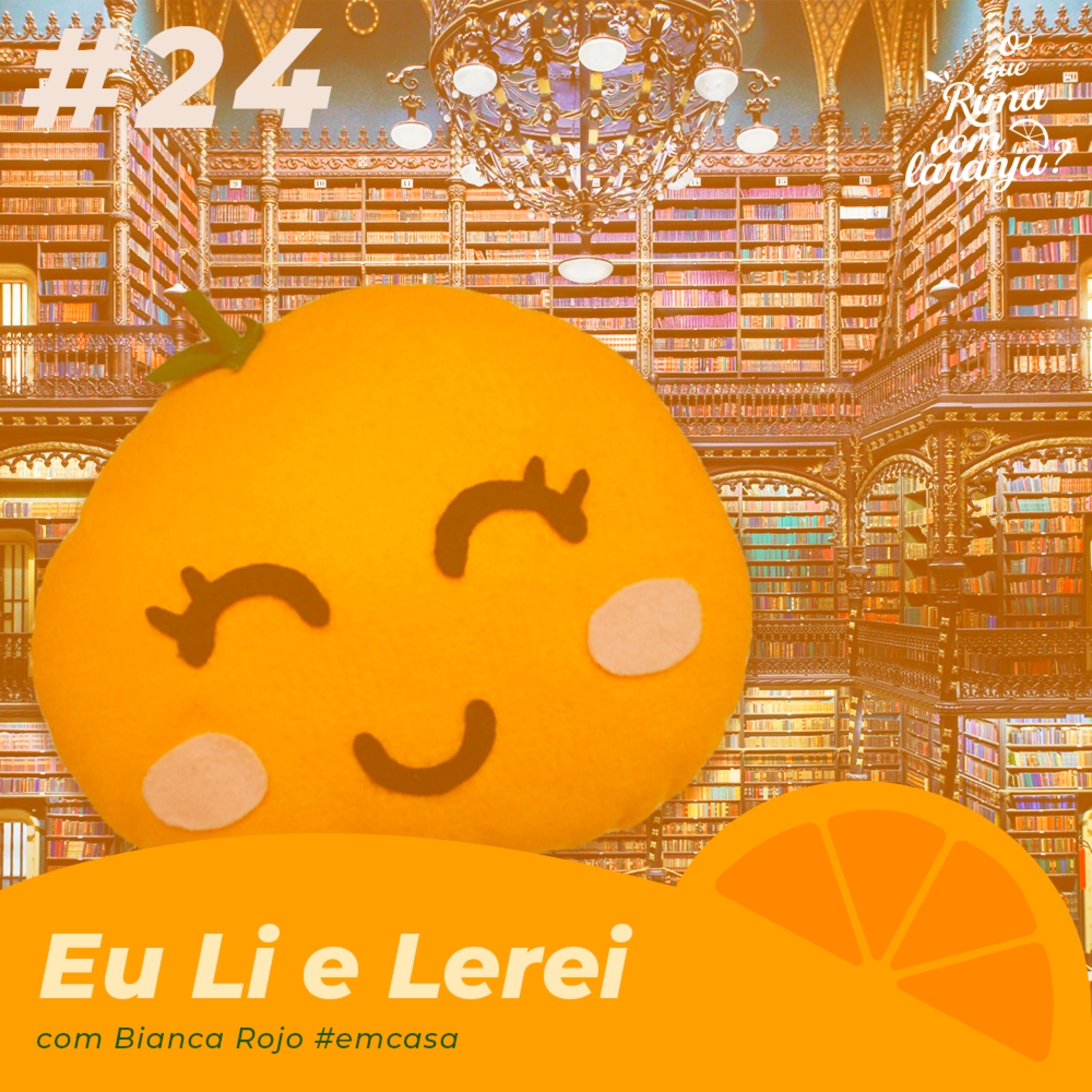 O que rima com laranja?