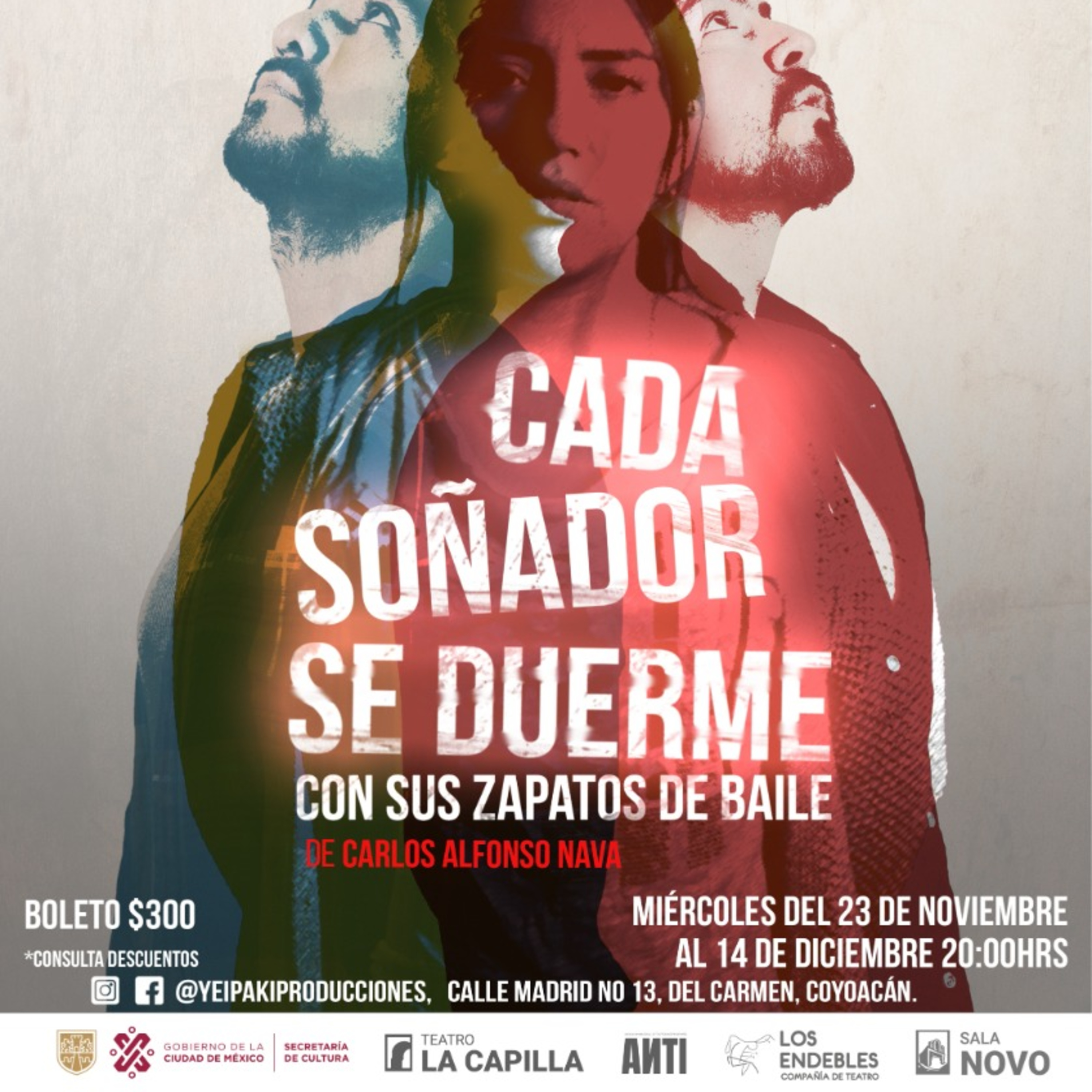 “Cada soñador se duerme con sus zapatos de baile” nos invita a seguir nuestros sueños; se presenta en el Teatro La Capilla  episode artwork