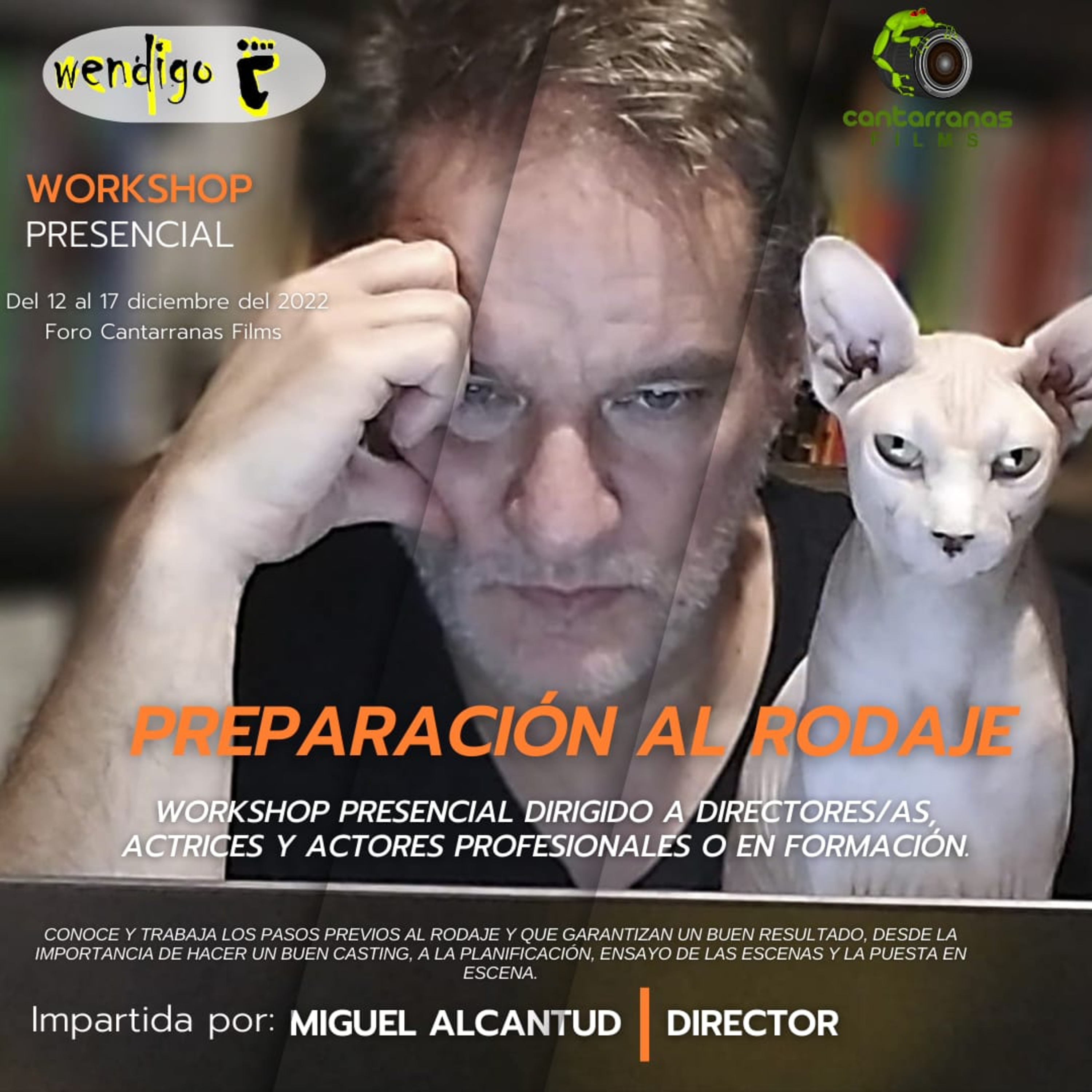 ¿Eres actor o trabajas en el medio escénico? Actualiza tu labor con el taller "Preparación al rodaje"  episode artwork