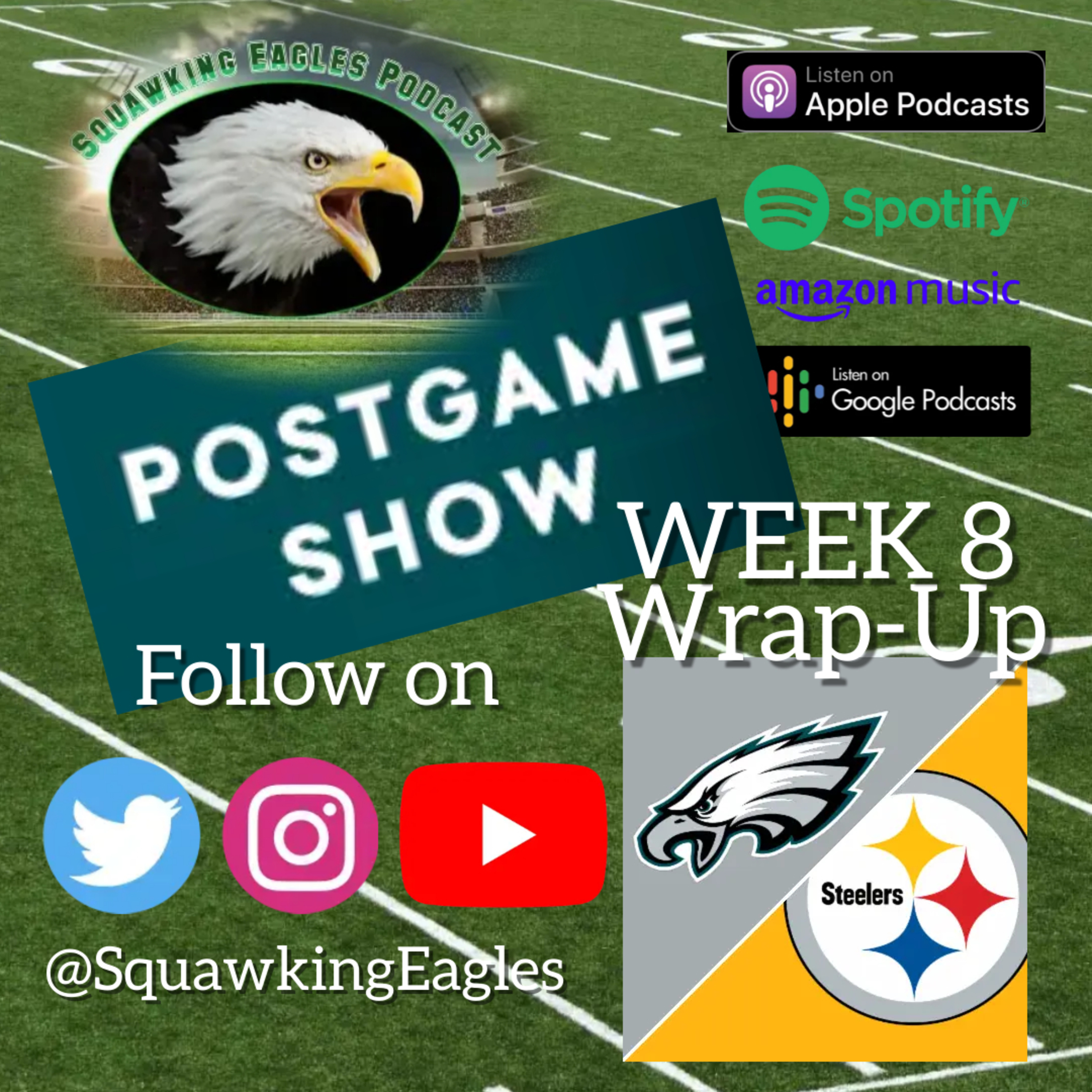 Week 8 Post Game Show! episode artwork