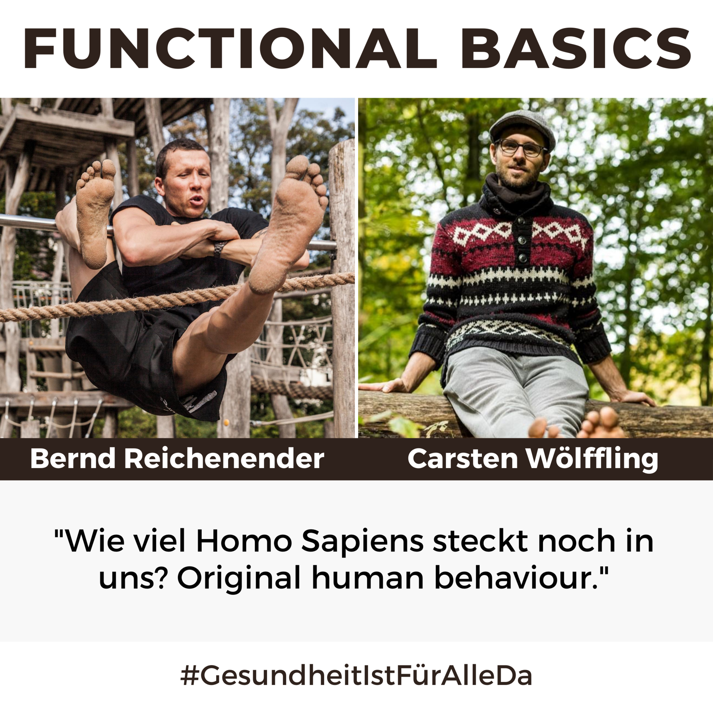 Functional Basics - #GesundheitIstFürAlleDa mit Carsten Wölffling • Richtig glücklich gesund leben!