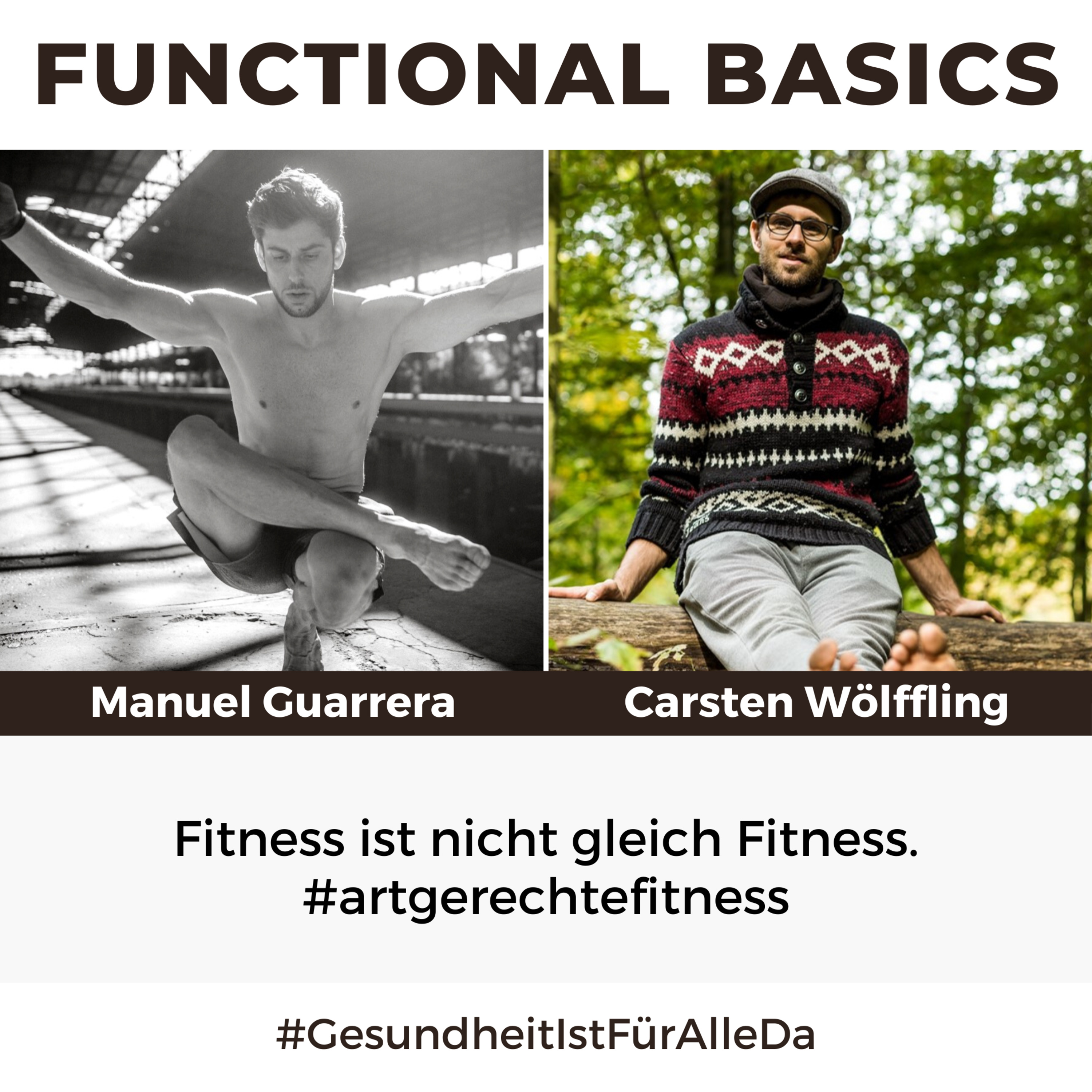 Functional Basics - #GesundheitIstFürAlleDa mit Carsten Wölffling • Richtig glücklich gesund leben!