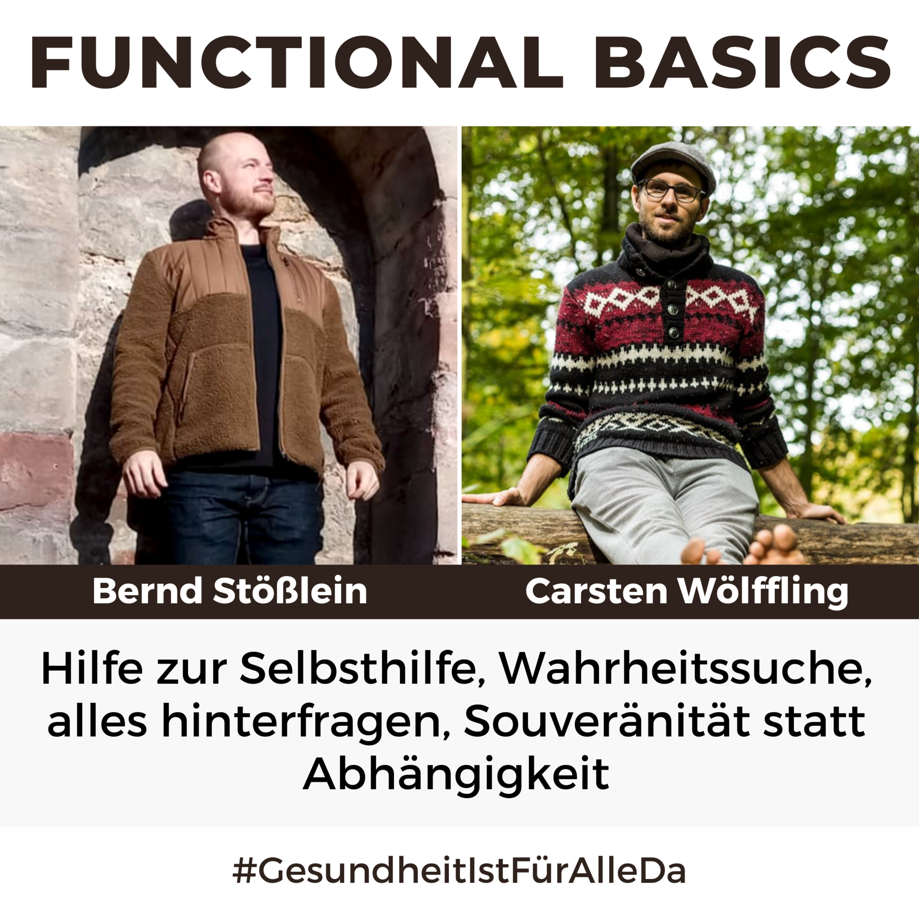 Functional Basics - #GesundheitIstFürAlleDa mit Carsten Wölffling • Richtig glücklich gesund leben!