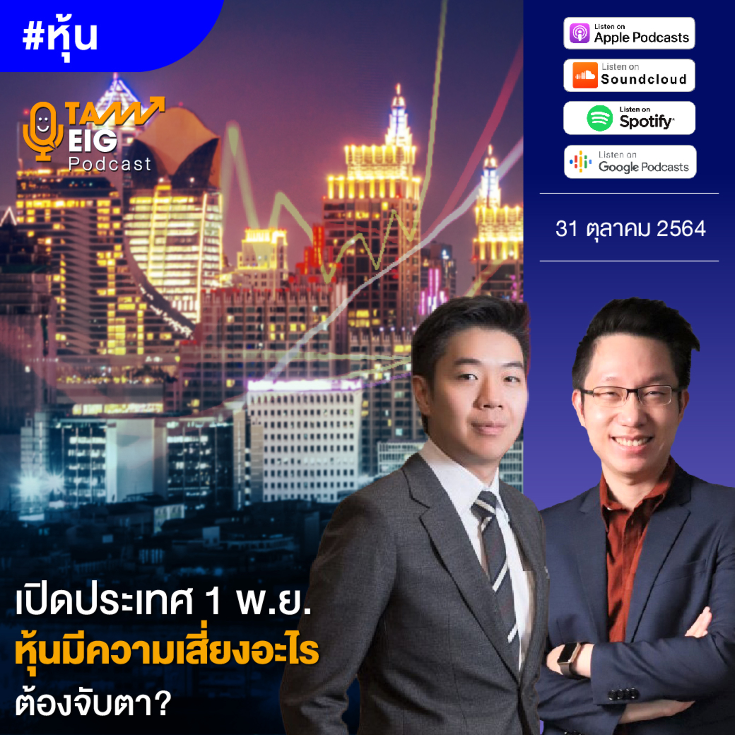 ถามอีกกับอิก TE 335 | เปิดประเทศ 1 พ.ย. หุ้นมีความเสี่ยงอะไรที่ ต้องจับตา?