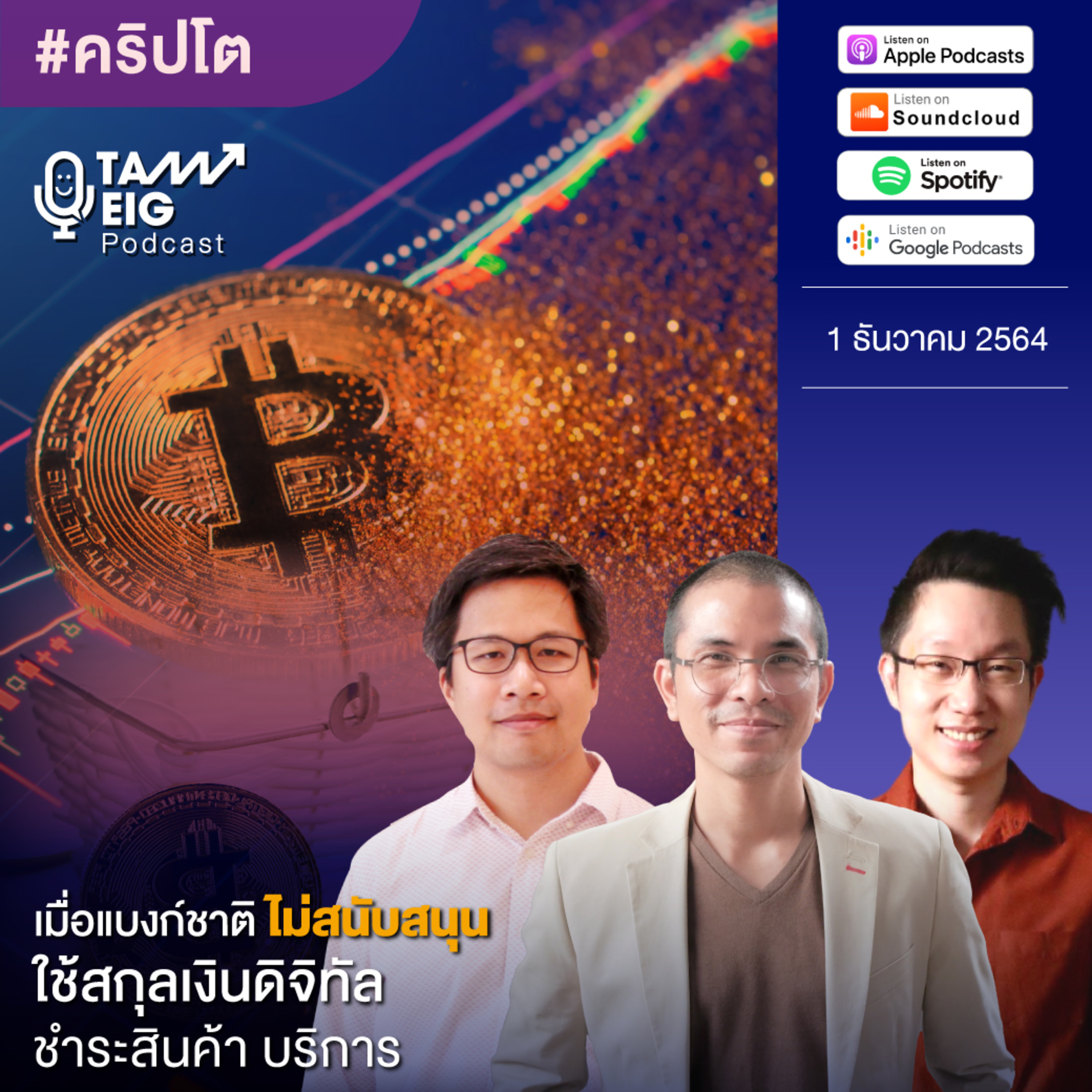 ถามอีกกับอิก TE 367 | เมื่อแบงก์ชาติไม่สนับสนุน ใช้สกุลเงินดิจิทัลชำระสินค้า บริการ