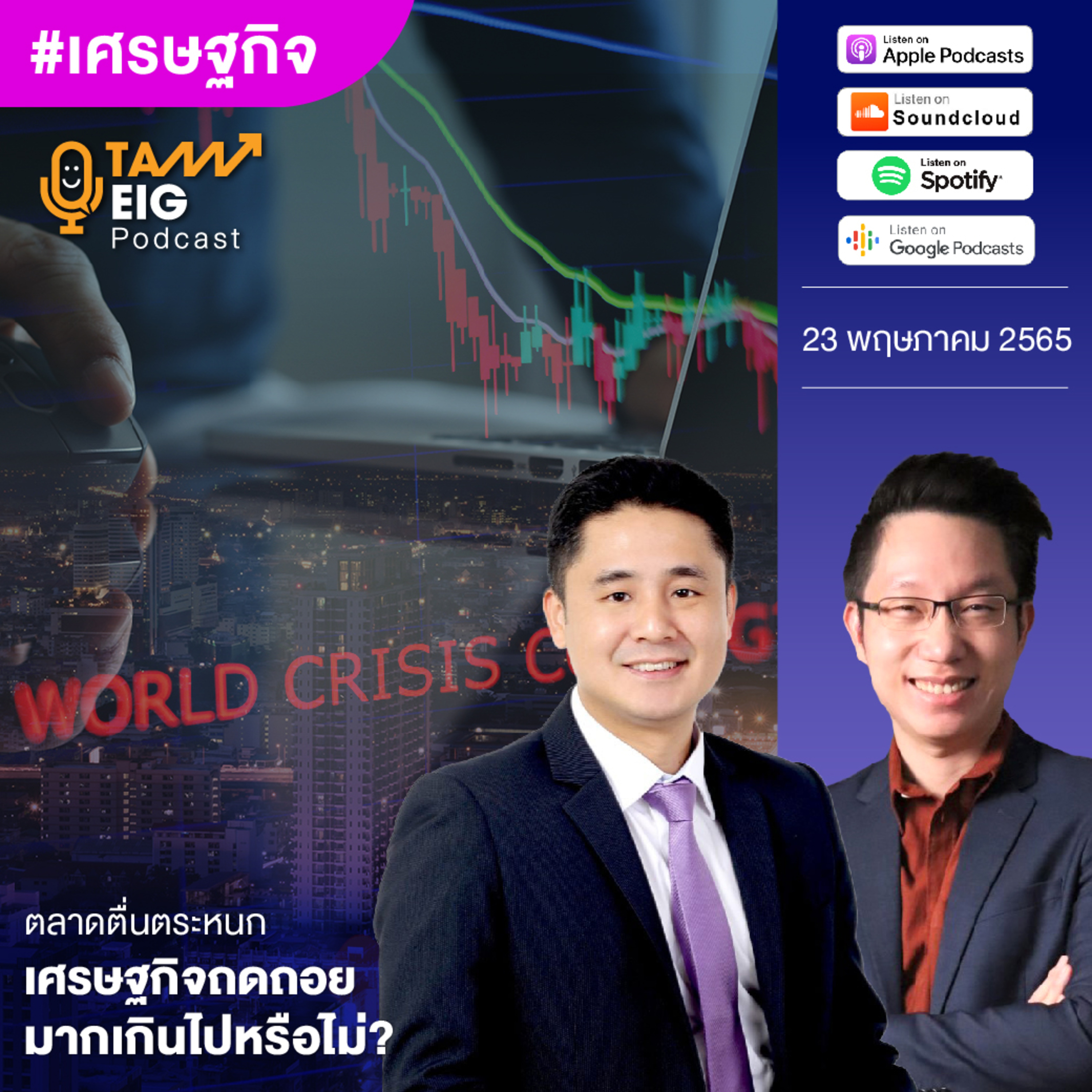ถามอีกกับอิก TE 524 | ตลาดตื่นตระหนก เศรษฐกิจถดถอยมากเกินไปหรือไม่?