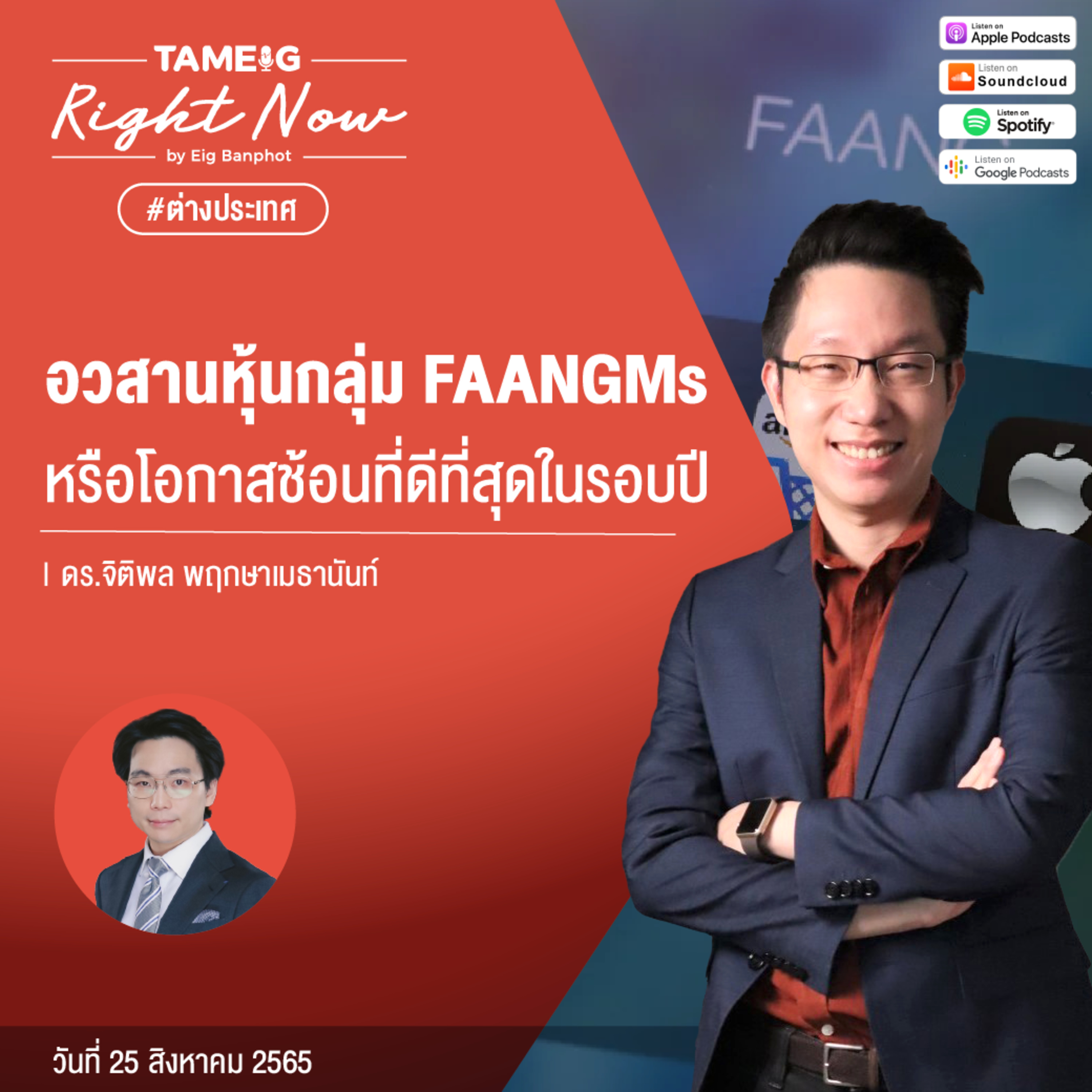 RN151 | อวสานหุ้นกลุ่ม FAANGMs หรือโอกาสช้อนที่ดีที่สุดในรอบปี