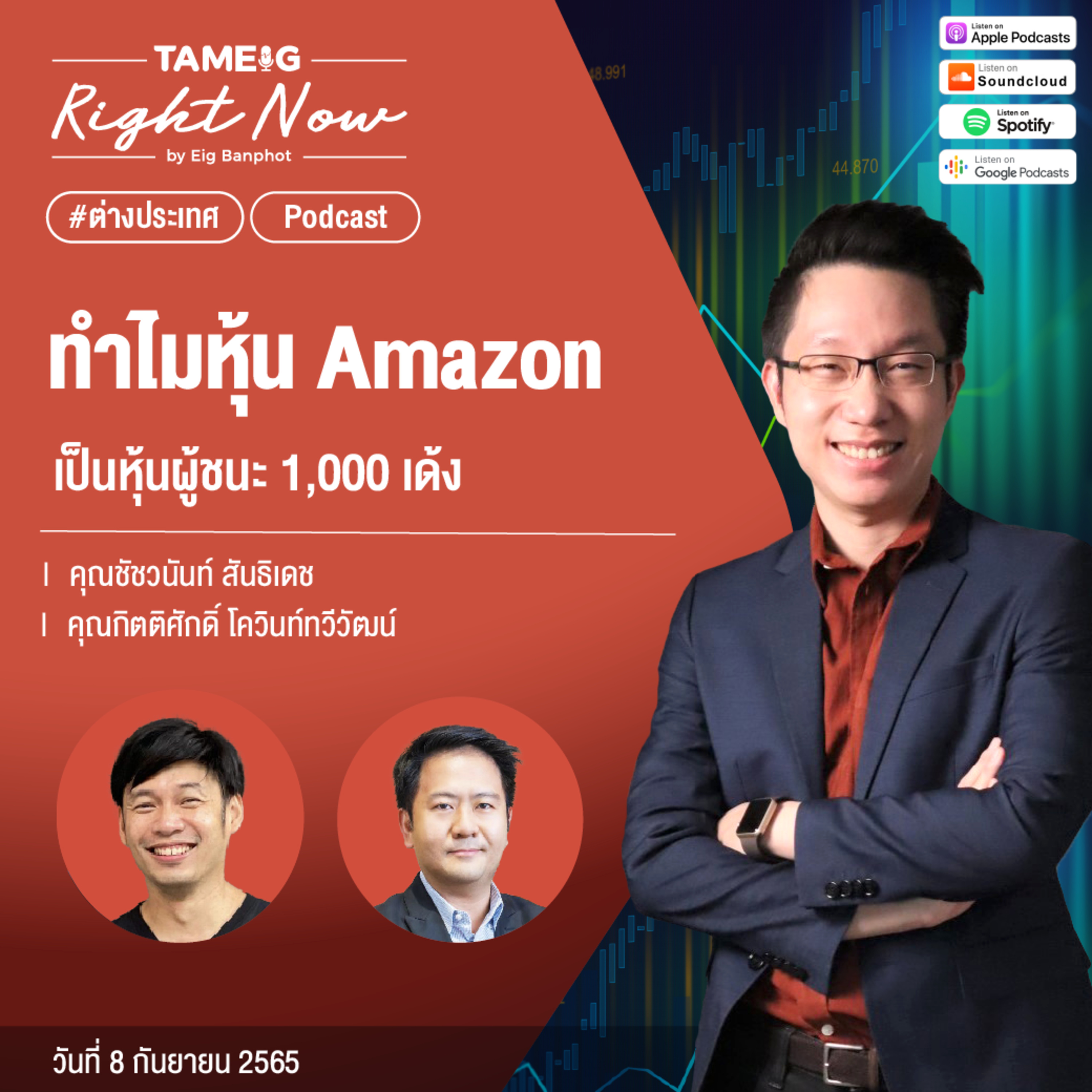 RN171 | ทำไมหุ้น Amazon เป็นหุ้นผู้ชนะ 1,000 เด้ง
