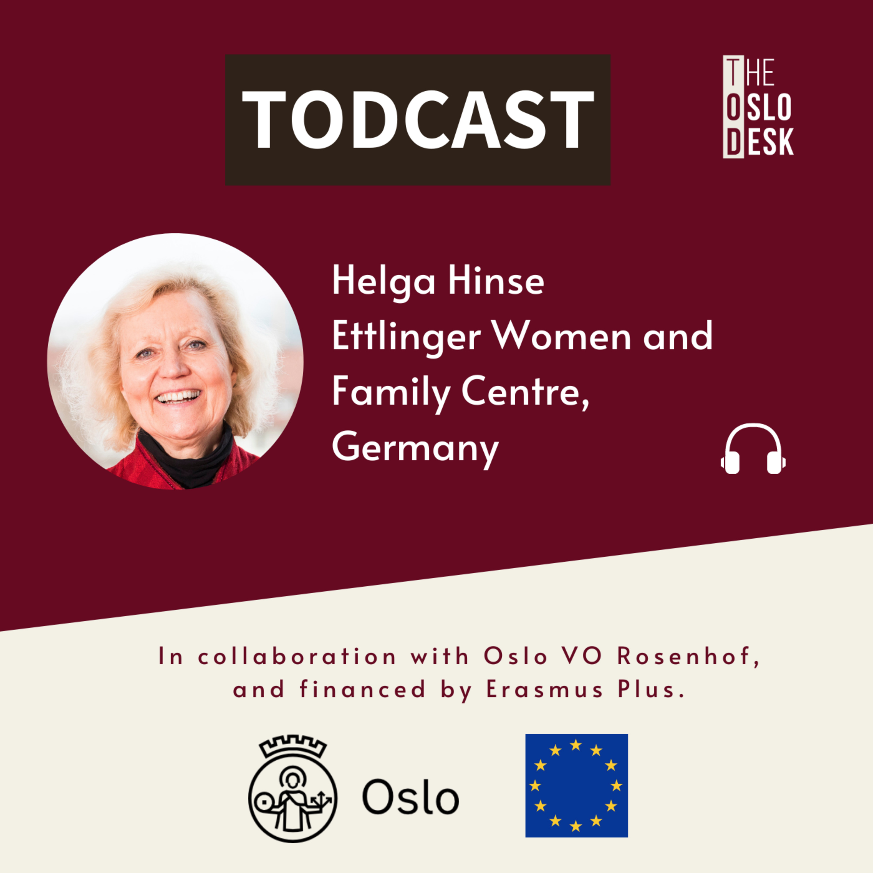 S2E8: Helga Hinse on Ettlinger Women and Family Centre, Germany (Food as Vehicle to Learn Cultures) episode artwork