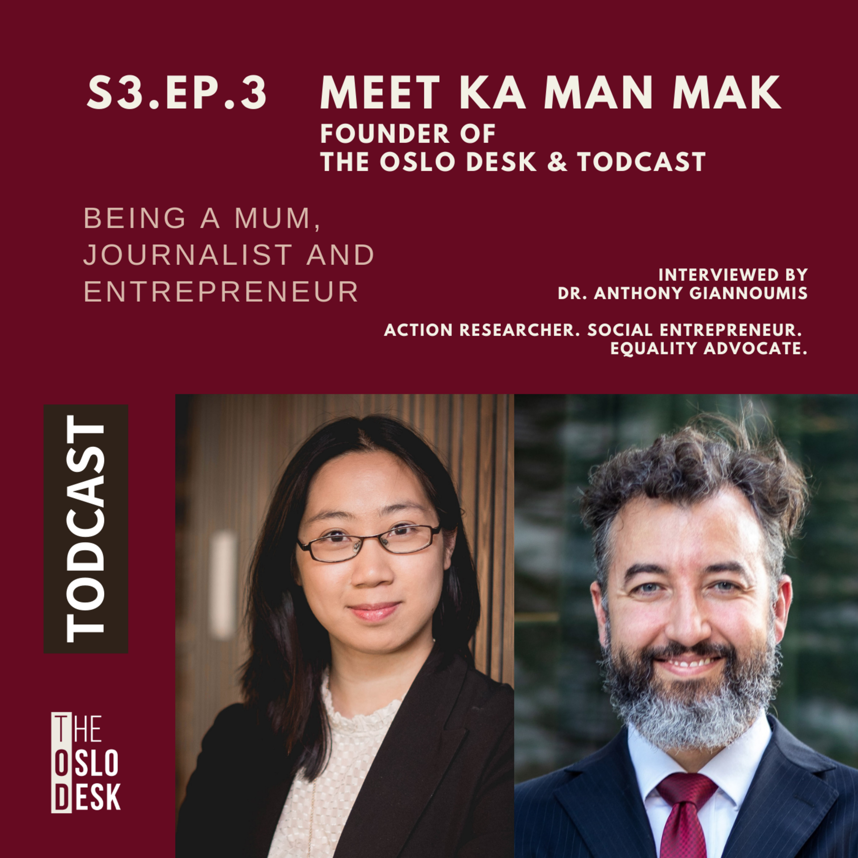 S3E3: Meet Ka Man - Being a Mum, Journalist and Entrepreneur (4 mins) episode artwork