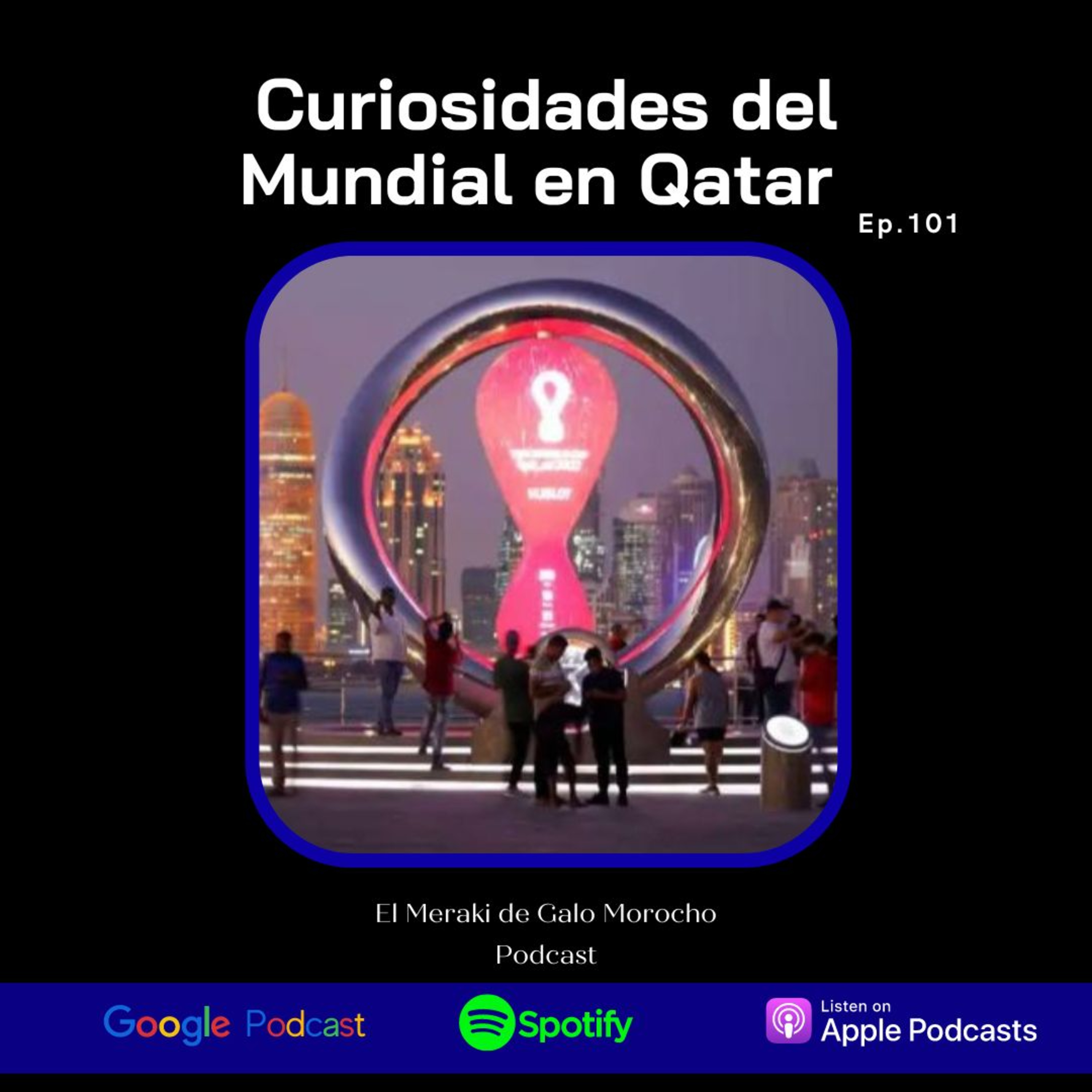 Episodio # 101 Curiosidades del Mundial en Qatar episode artwork
