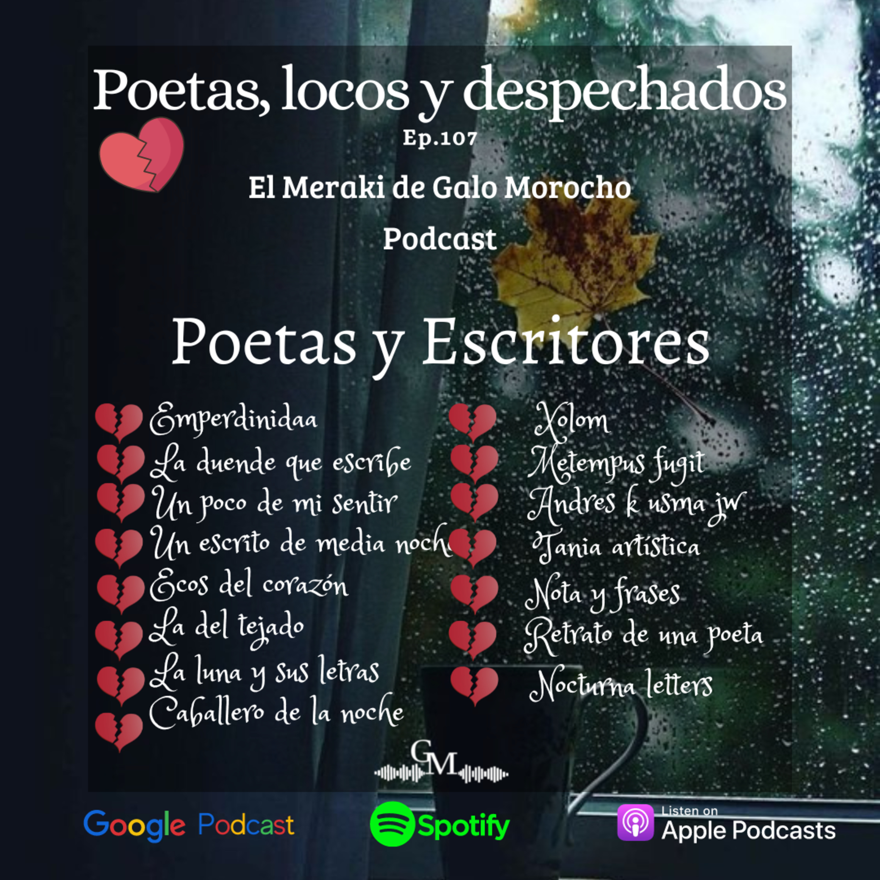 Episodio #107 Poetas, locos y despechados episode artwork