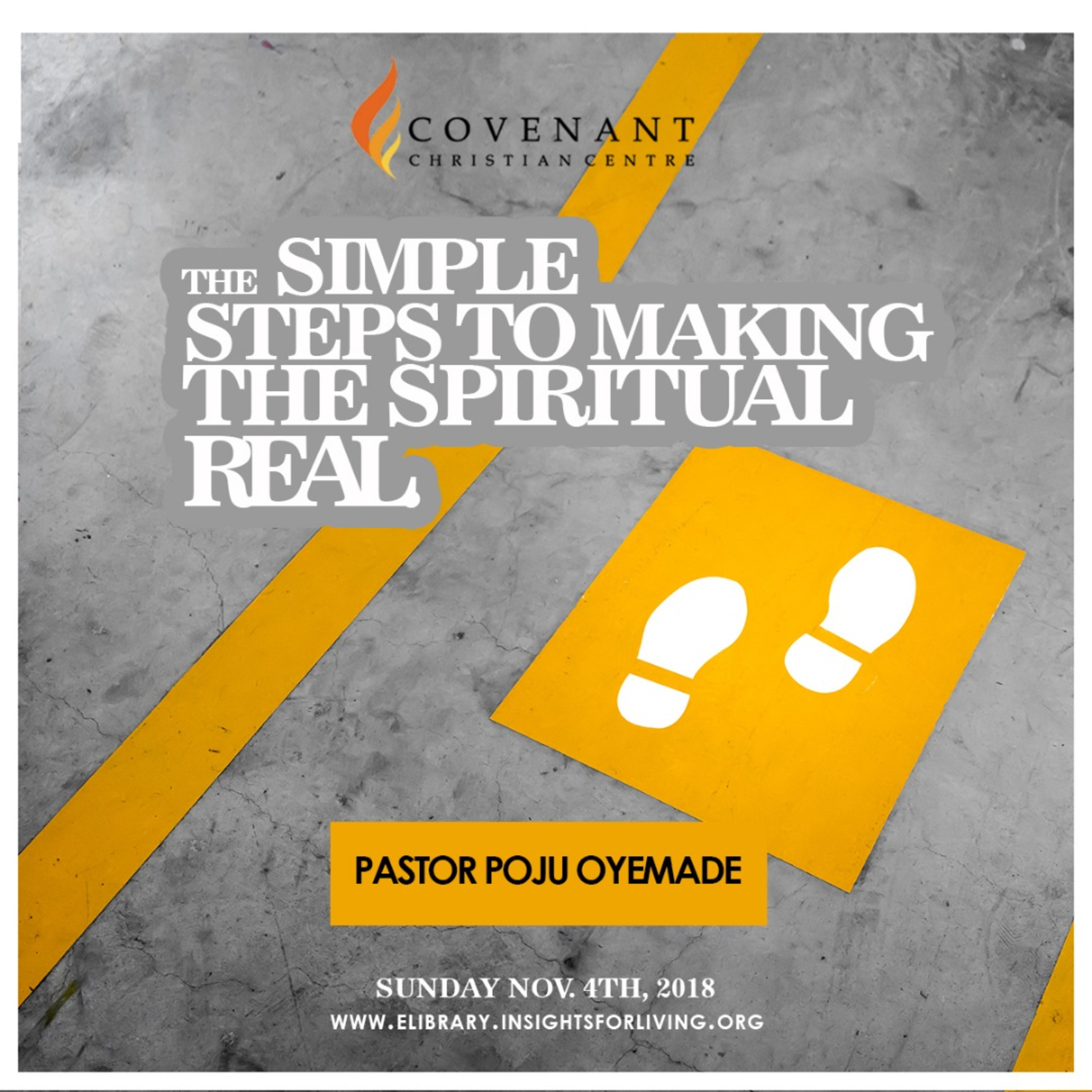 The Simple Steps to Making the Spiritual Real. episode artwork