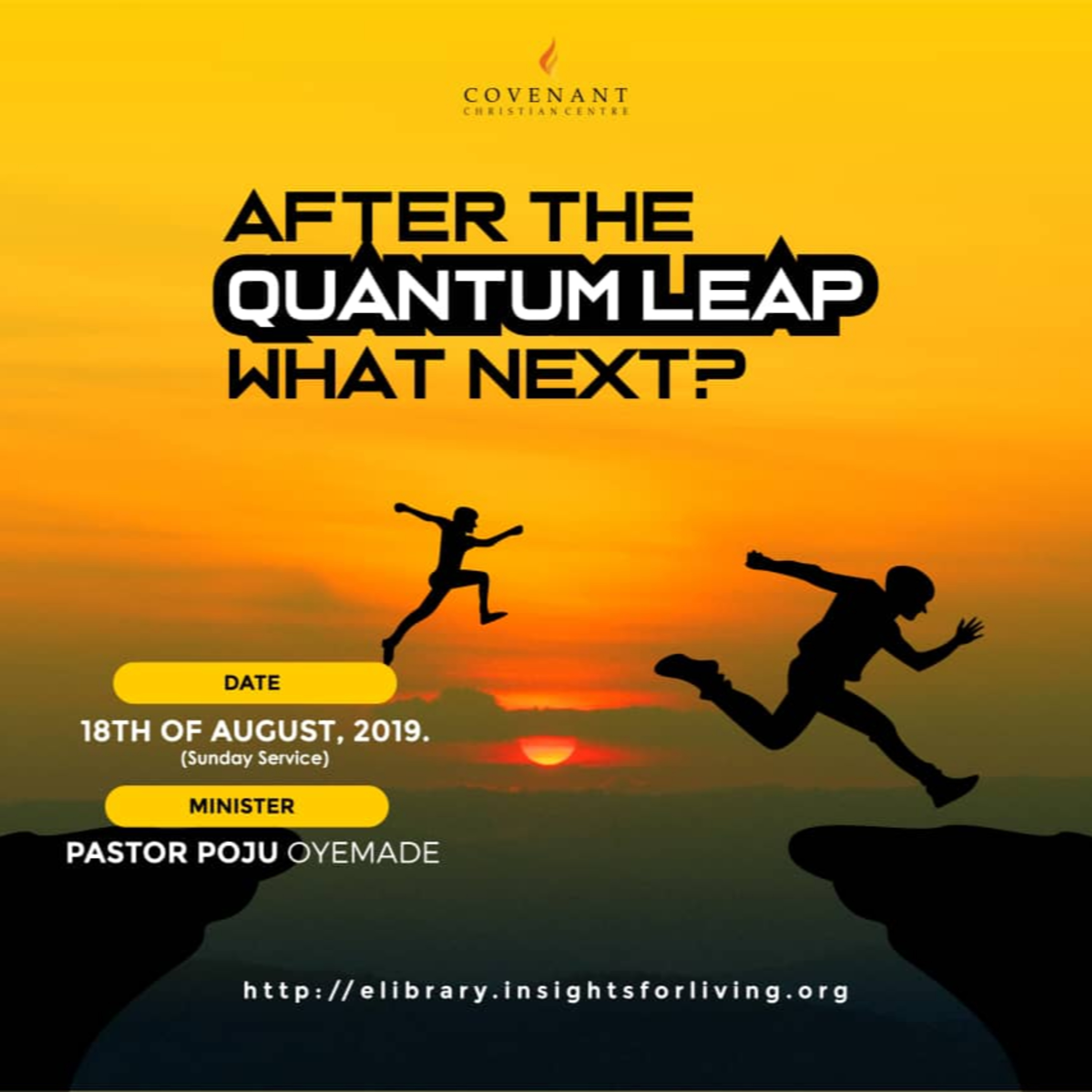 After the Quantum Leap what next? episode artwork