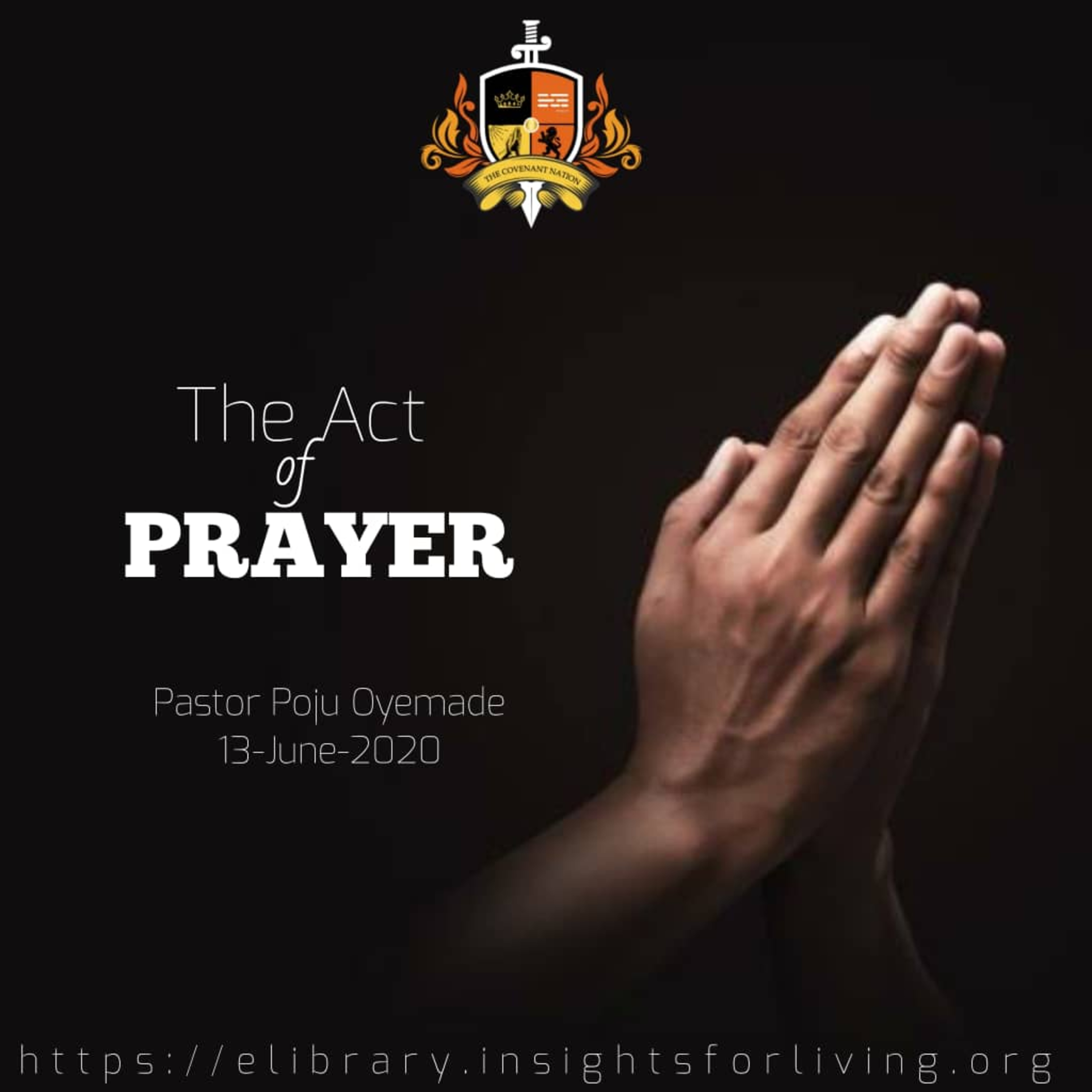 The Act of Prayer episode artwork