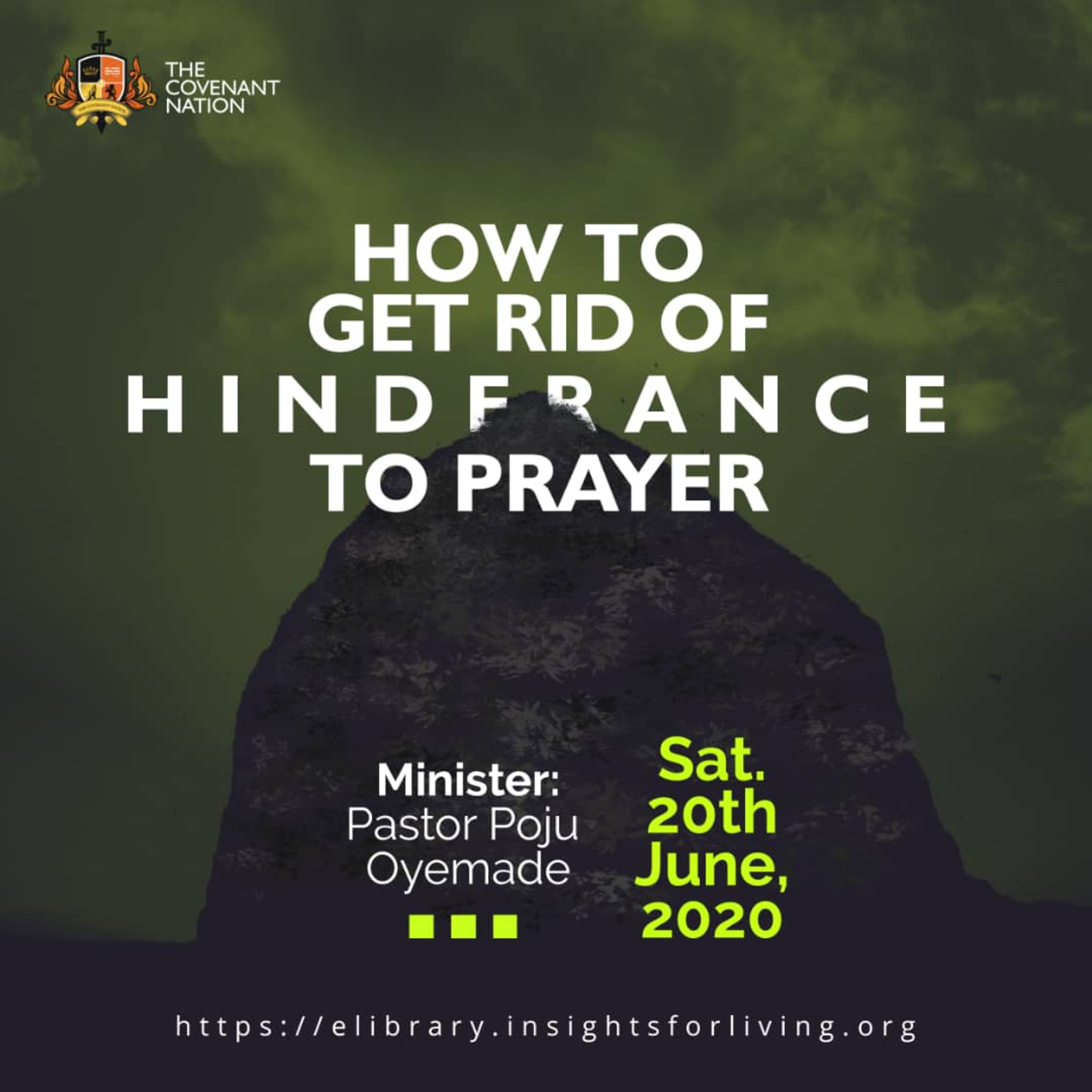 How To Get Rid Of Hindrance To Prayer episode artwork