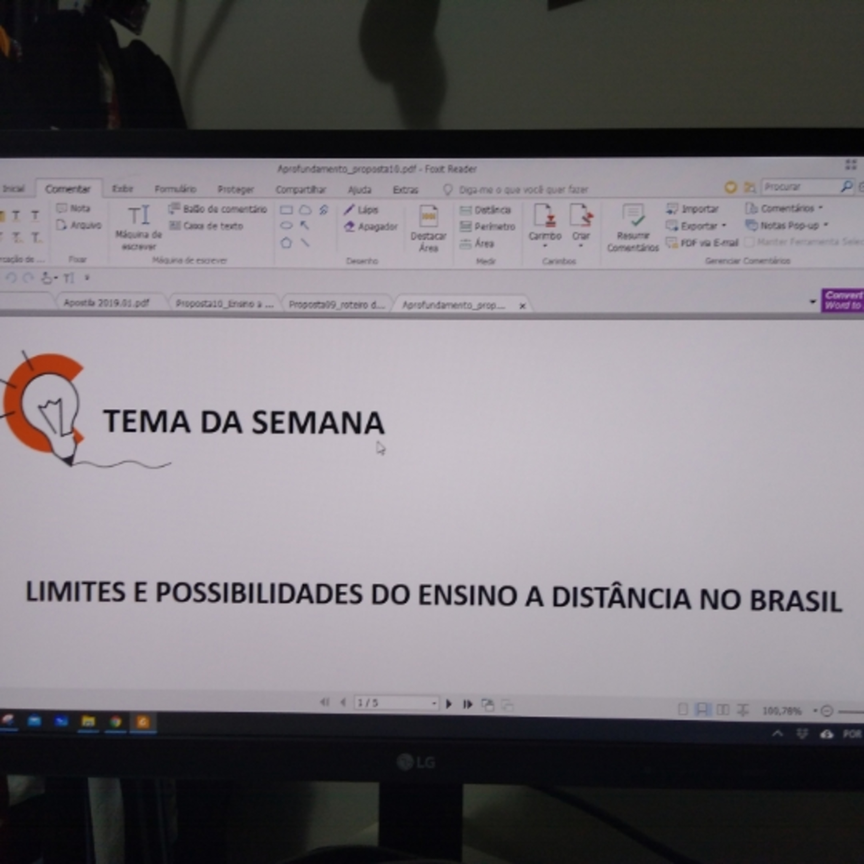 Tema 10: Ensino a Distância