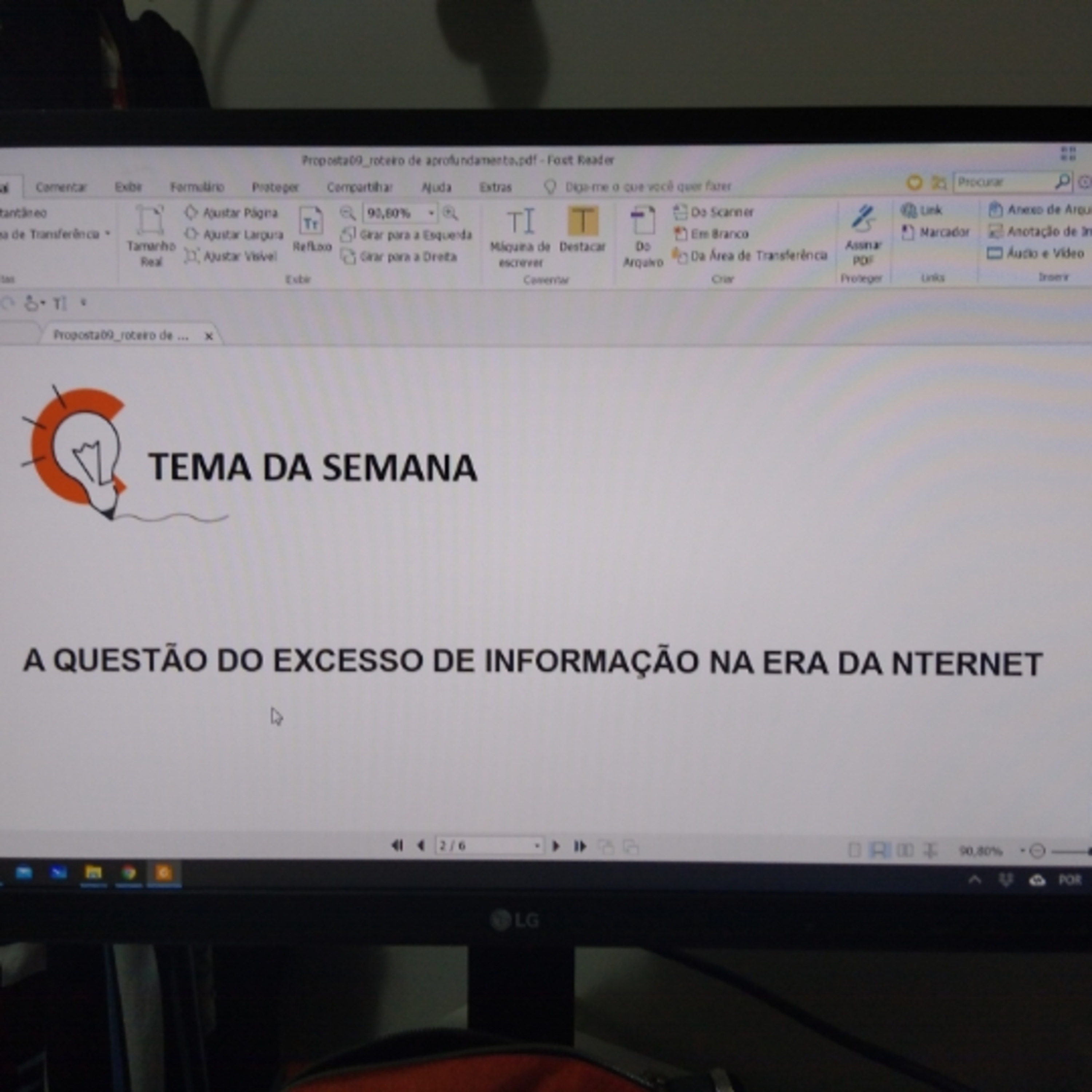 TEMA 09: Excesso de informação