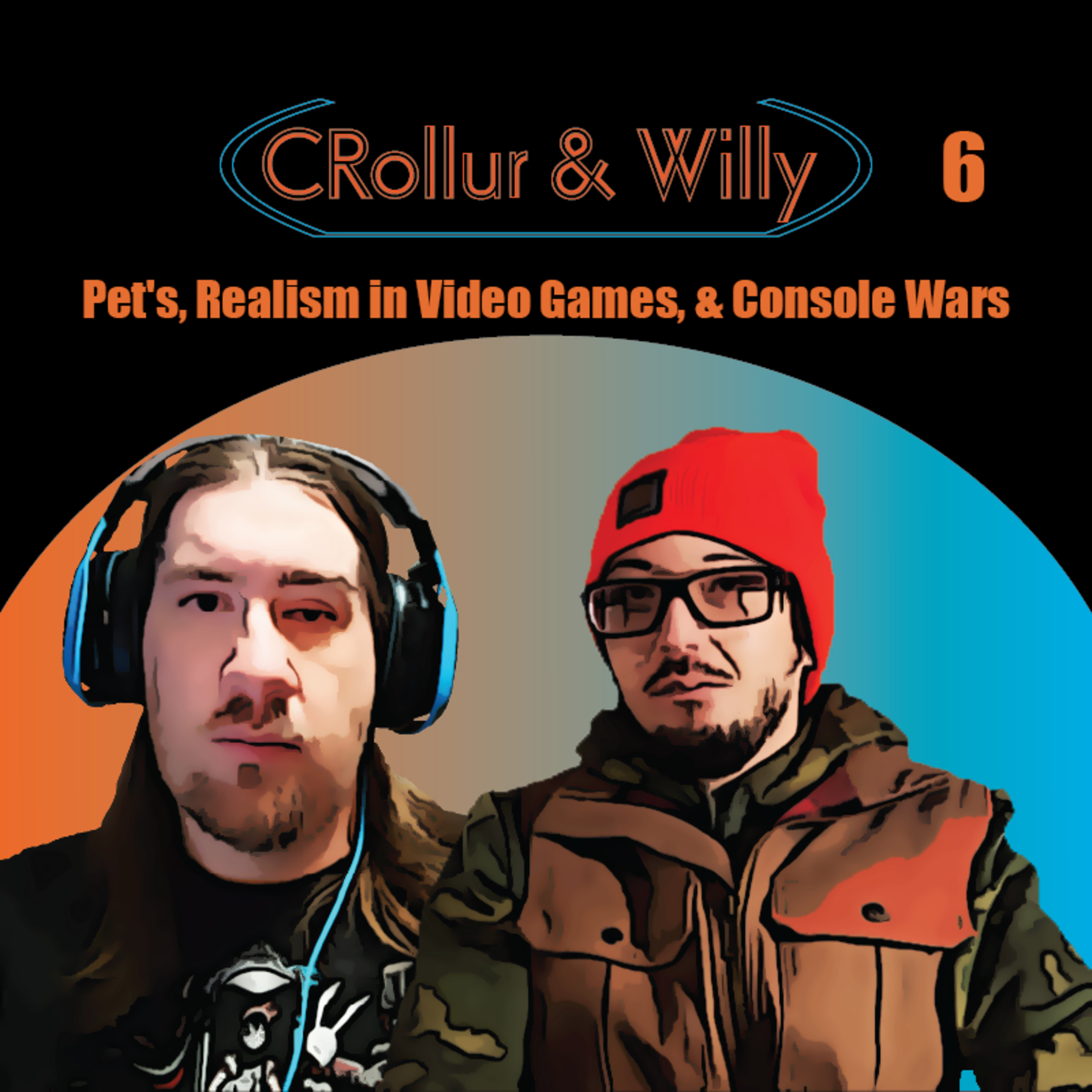 Pet's, Realism in Video Games, and Console Wars episode artwork