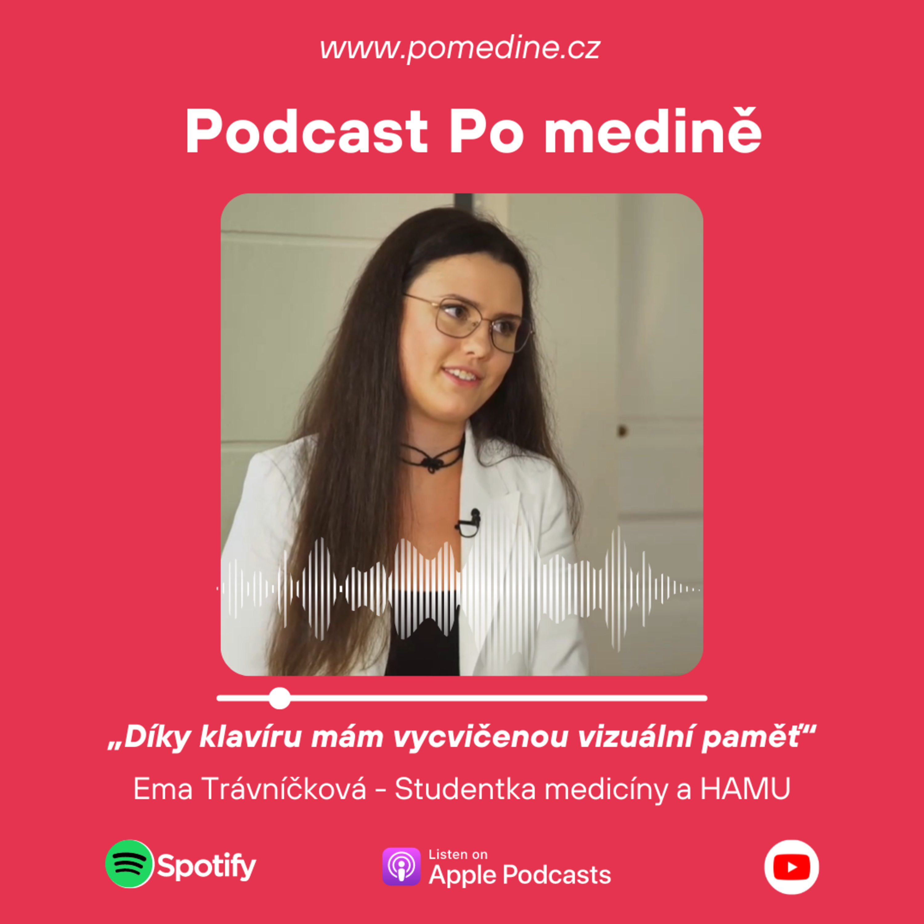 #2 Studentka medicíny a HAMU: „Díky klavíru mám vycvičenou vizuální paměť.“ episode artwork