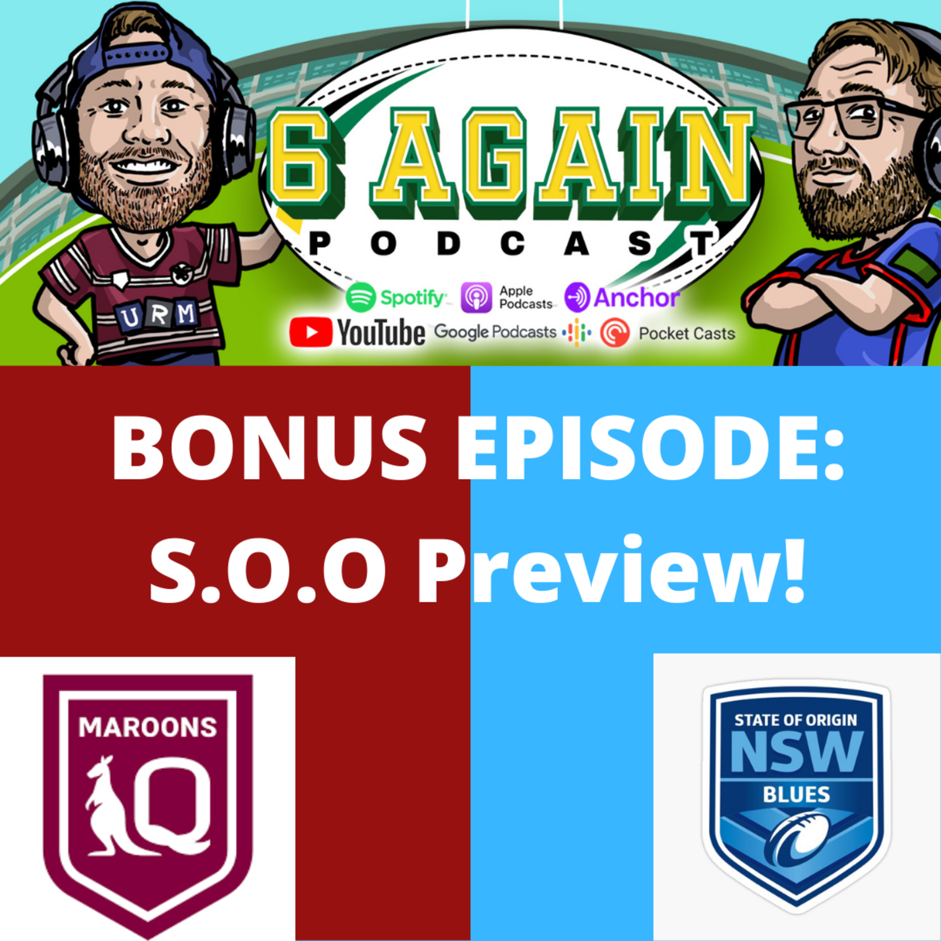 The 6 Again Podcast - A Rugby League Show