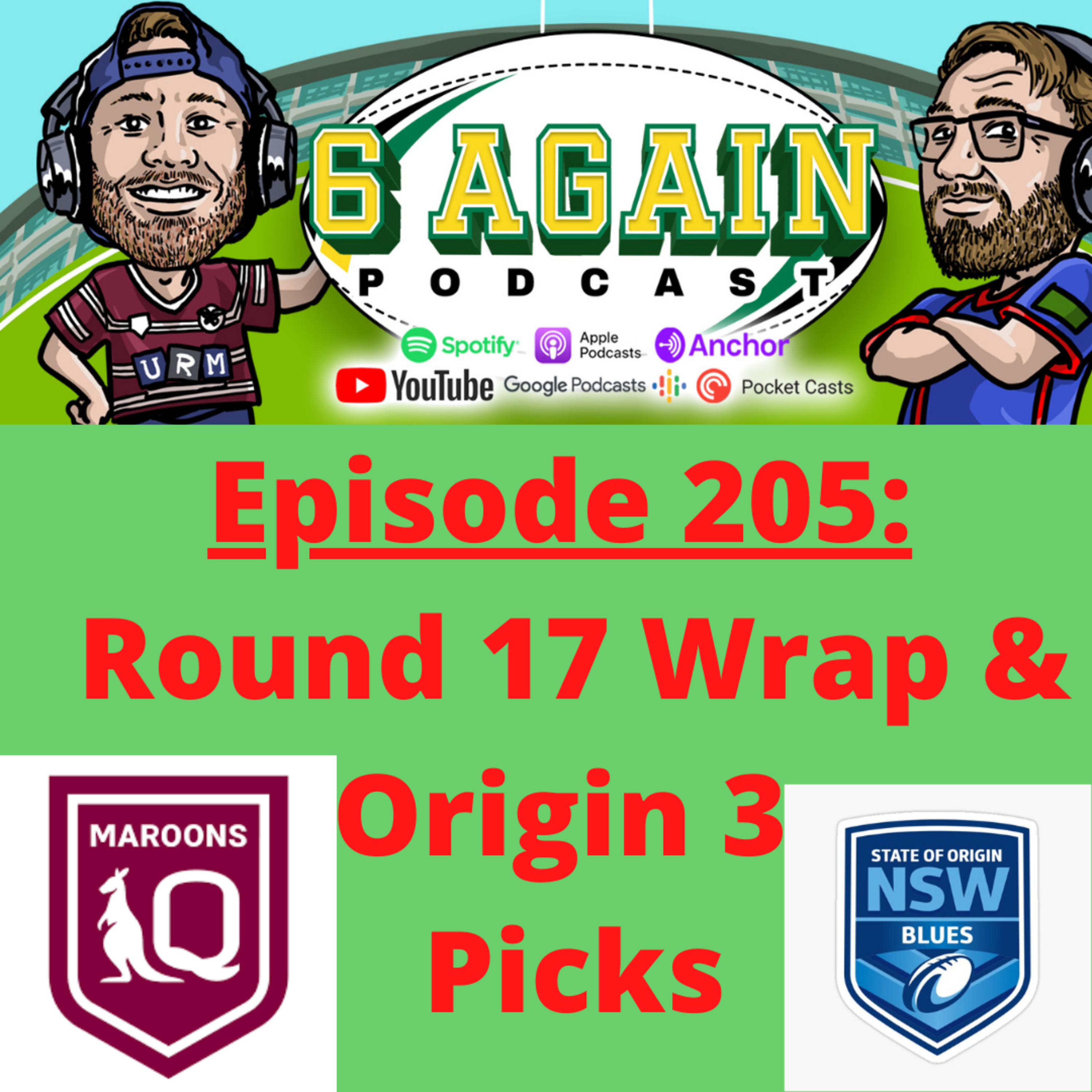 The 6 Again Podcast - A Rugby League Show