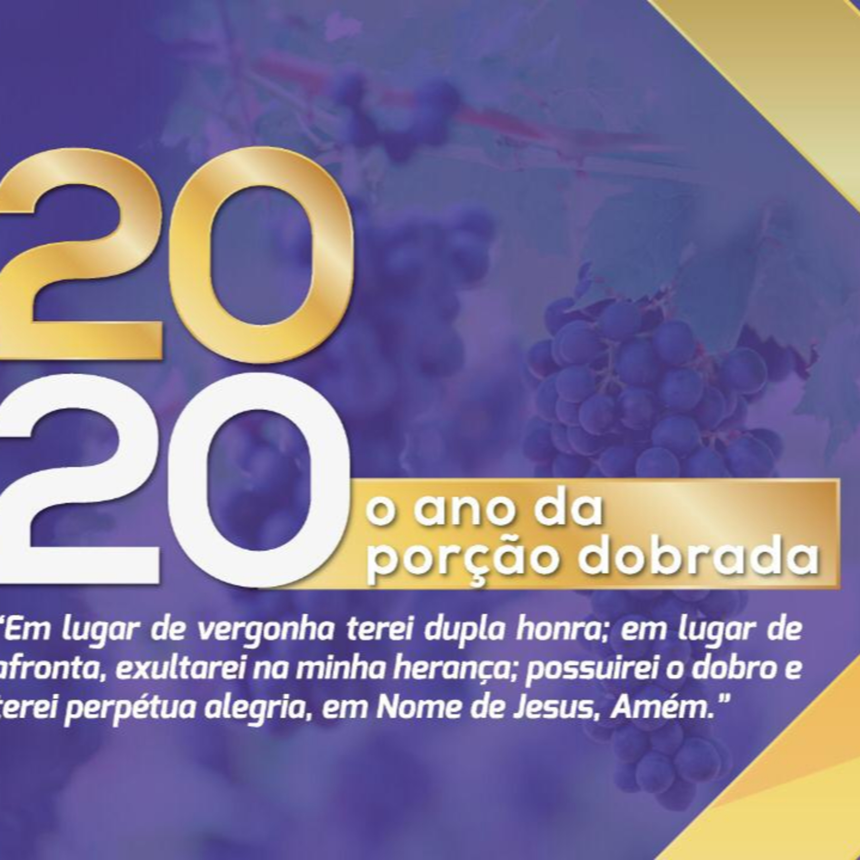 2020 o Ano da Porção Dobrada (Culto da Virada) - Pr. Guilherme Guidelli episode artwork