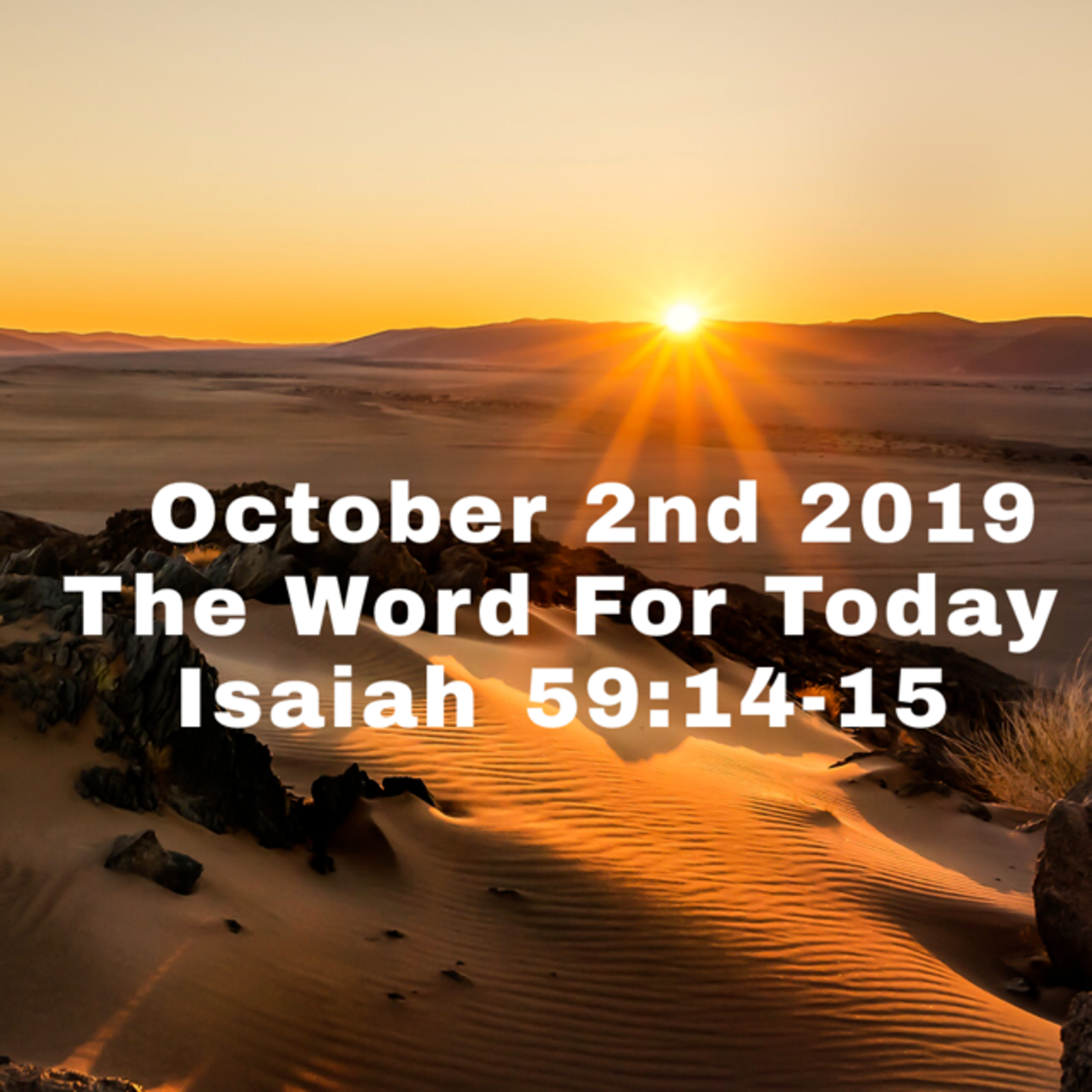 The Word For Today - September 24, 2019