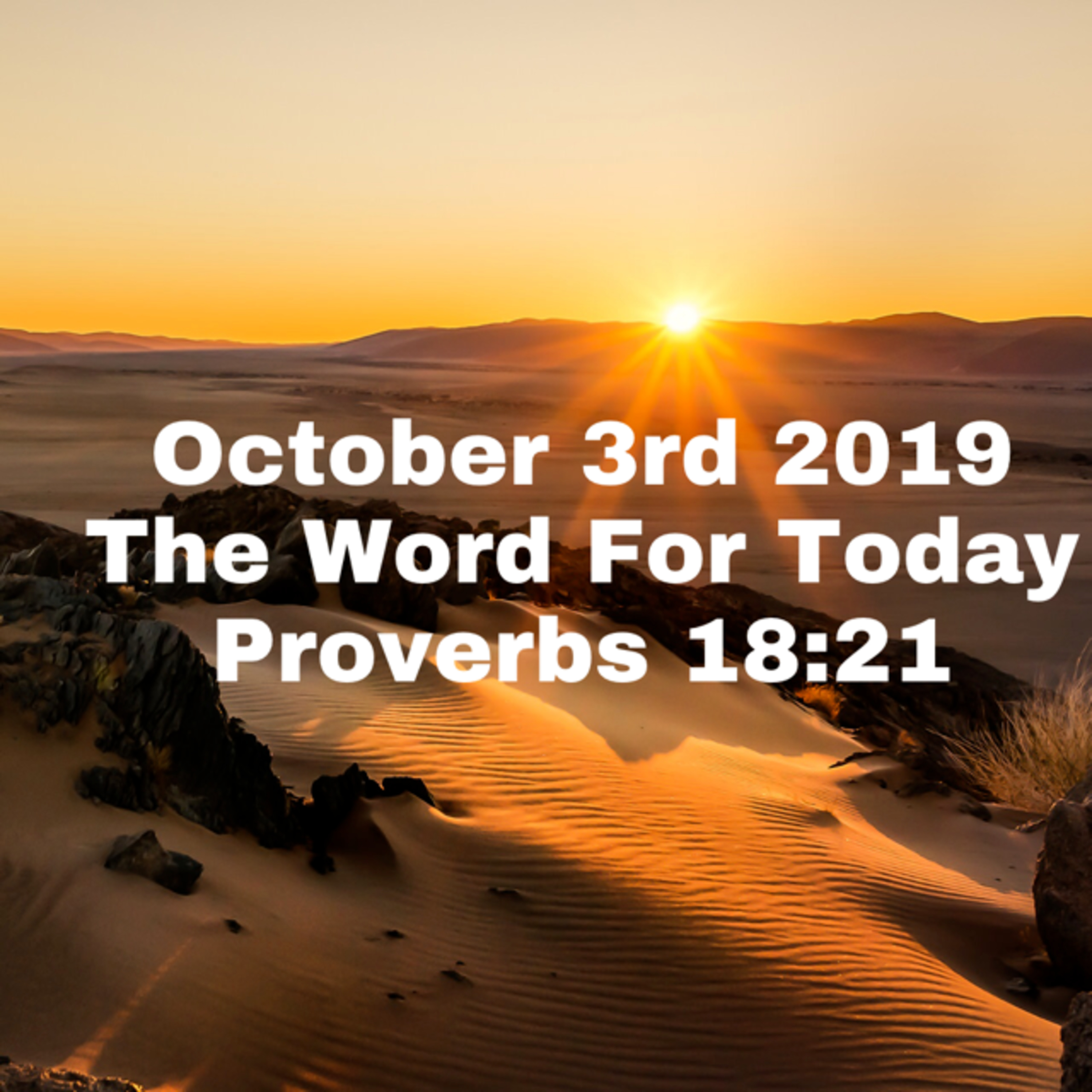 The Word For Today - September 24, 2019