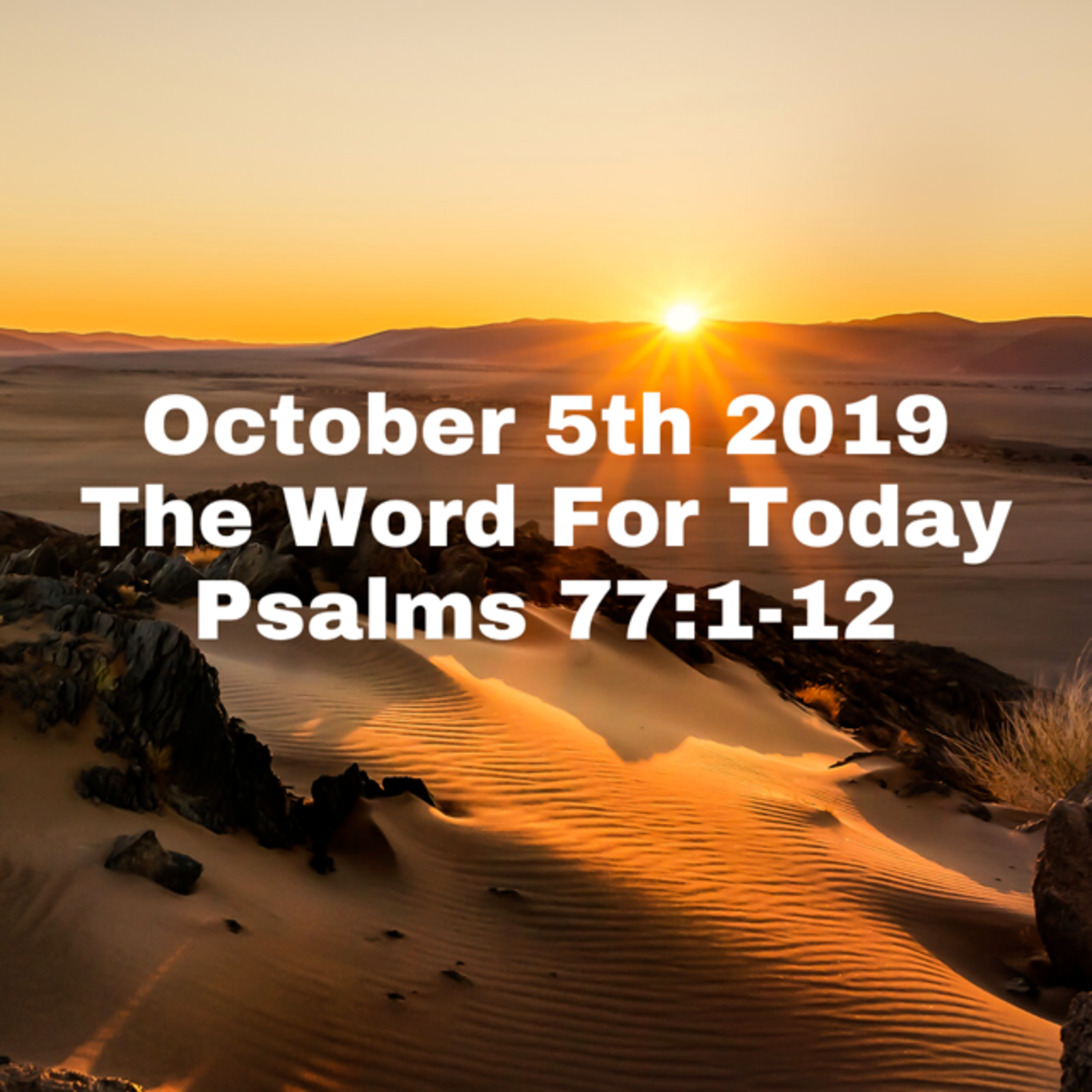 The Word For Today - September 24, 2019