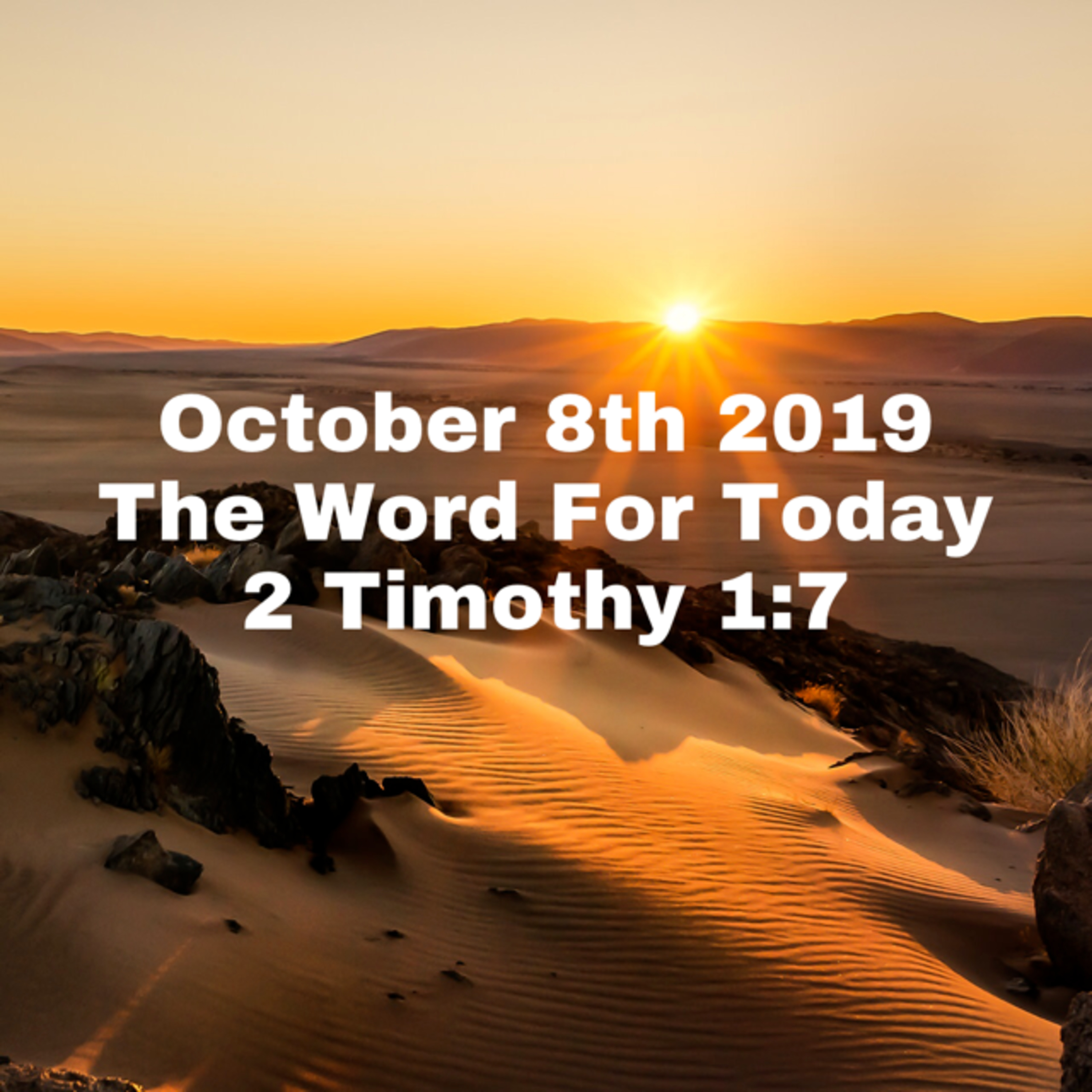 The Word For Today - September 24, 2019