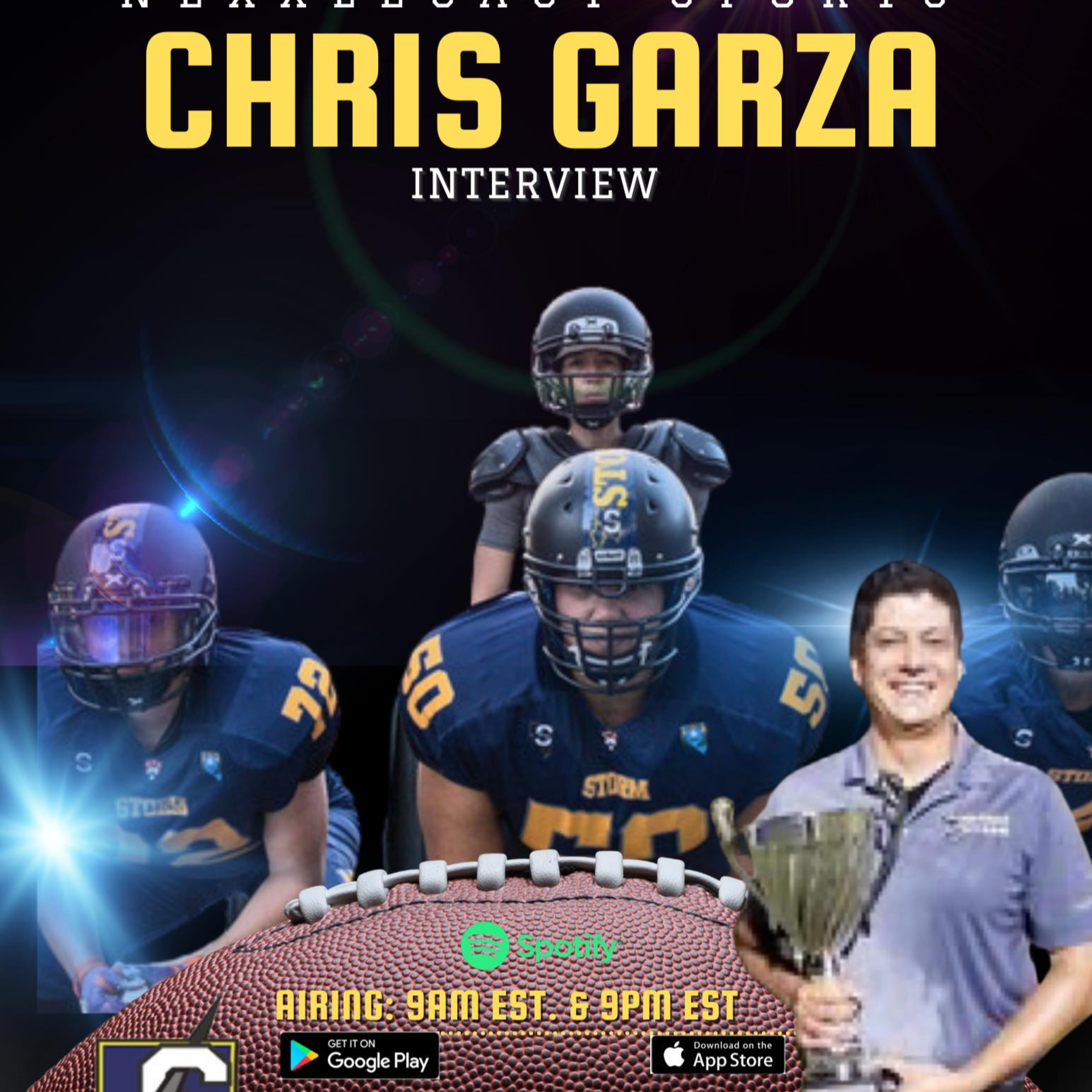 s7ep30 Show# 330 Guest: Coach Garza of the Nevada Storm (2023) interview on Nexxlegacy