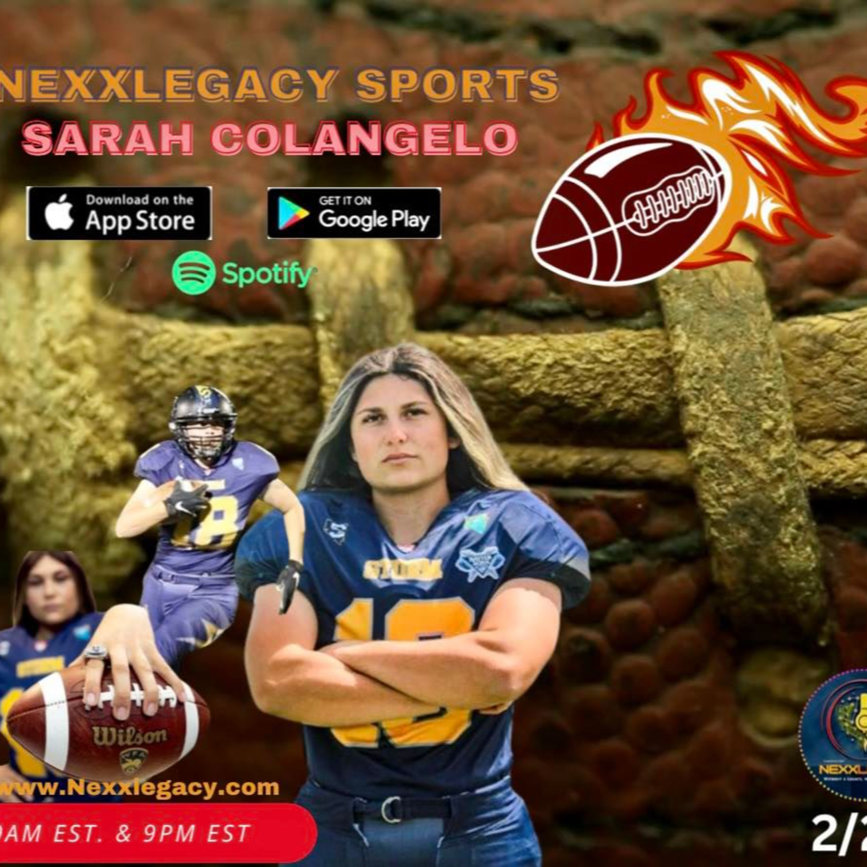 s7ep33 Show# 333 Guest: Sarah Colangelo of the Nevada Storm (2023) interview on Nexxlegacy