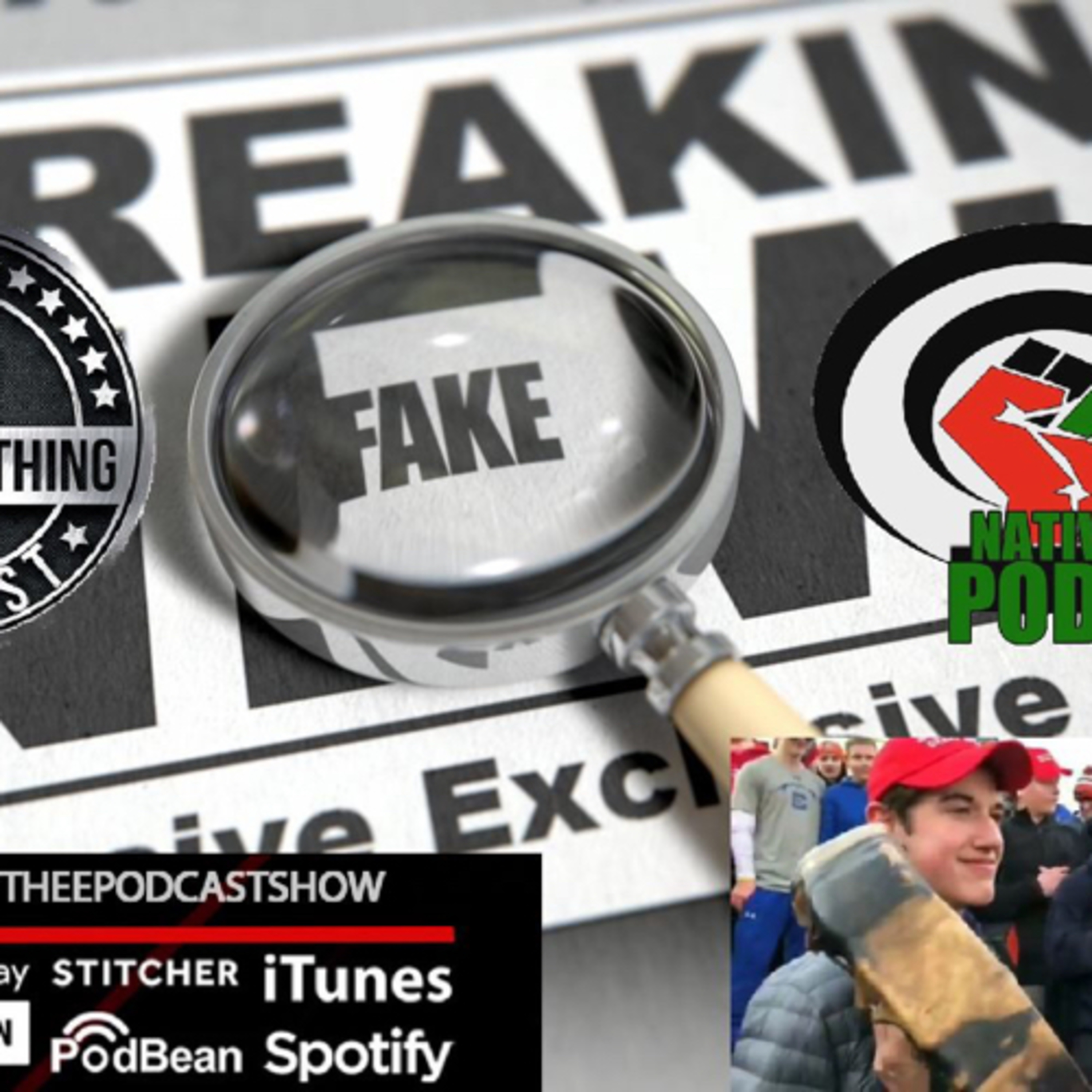 Episode 60 of The Everything Podcast: FAKE ASS NEWS/L.W.O/All Apologies episode artwork