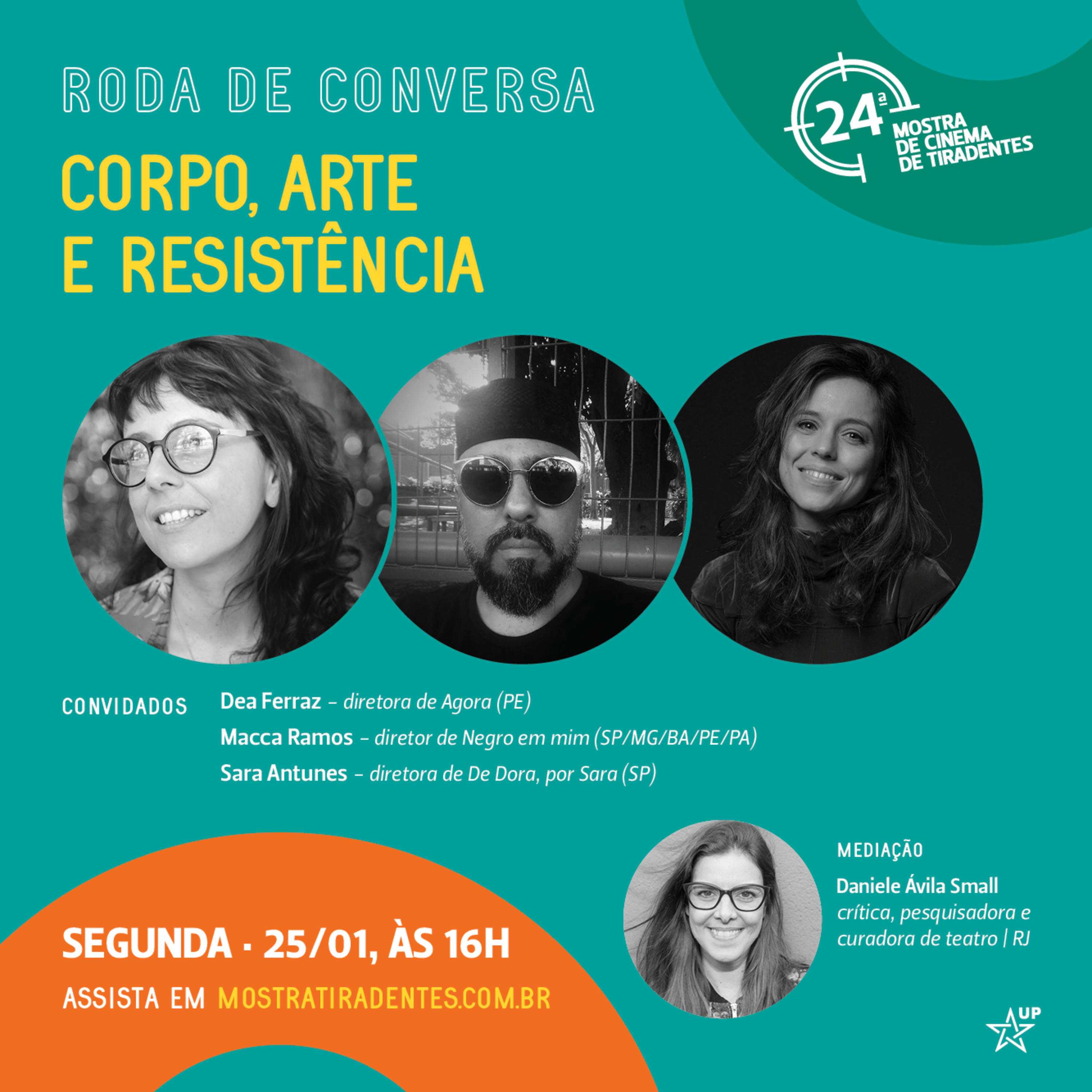 MOSTRA TIRADENTES - RODA DE CONVERSA - CORPO, ARTE E RESISTÊNCIA episode artwork