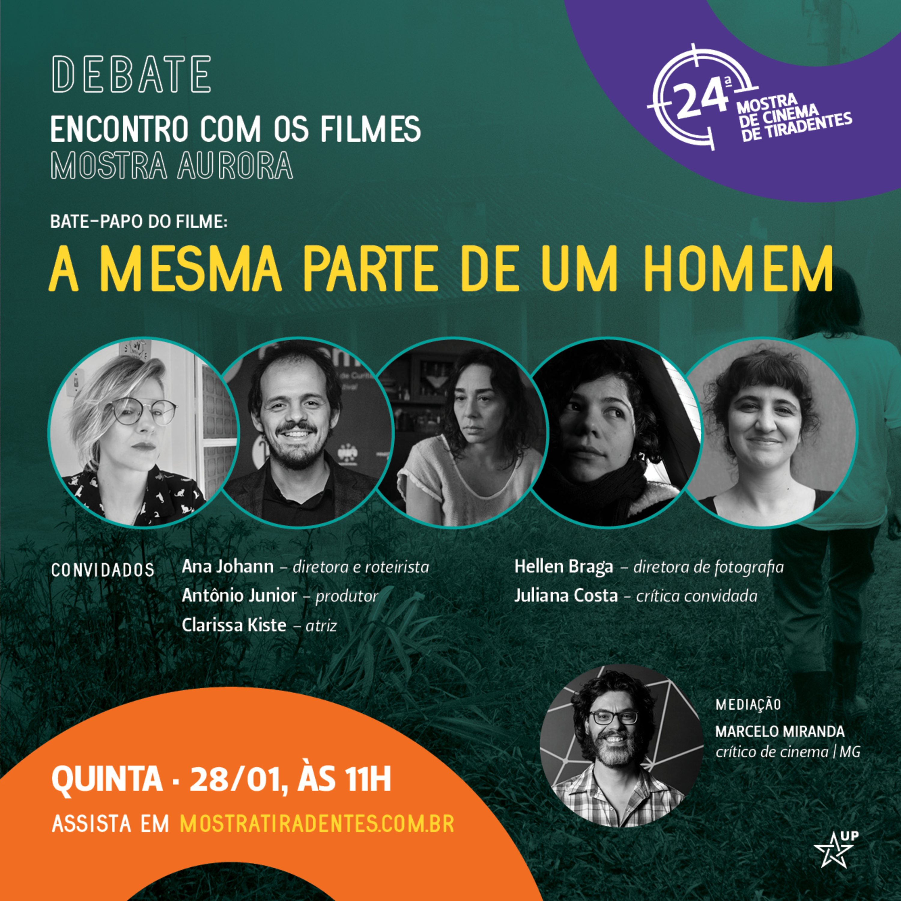 MOSTRA TIRADENTES - ENCONTRO COM OS FILMES – MOSTRA AURORA | A MESMA PARTE DE UM HOMEM episode artwork