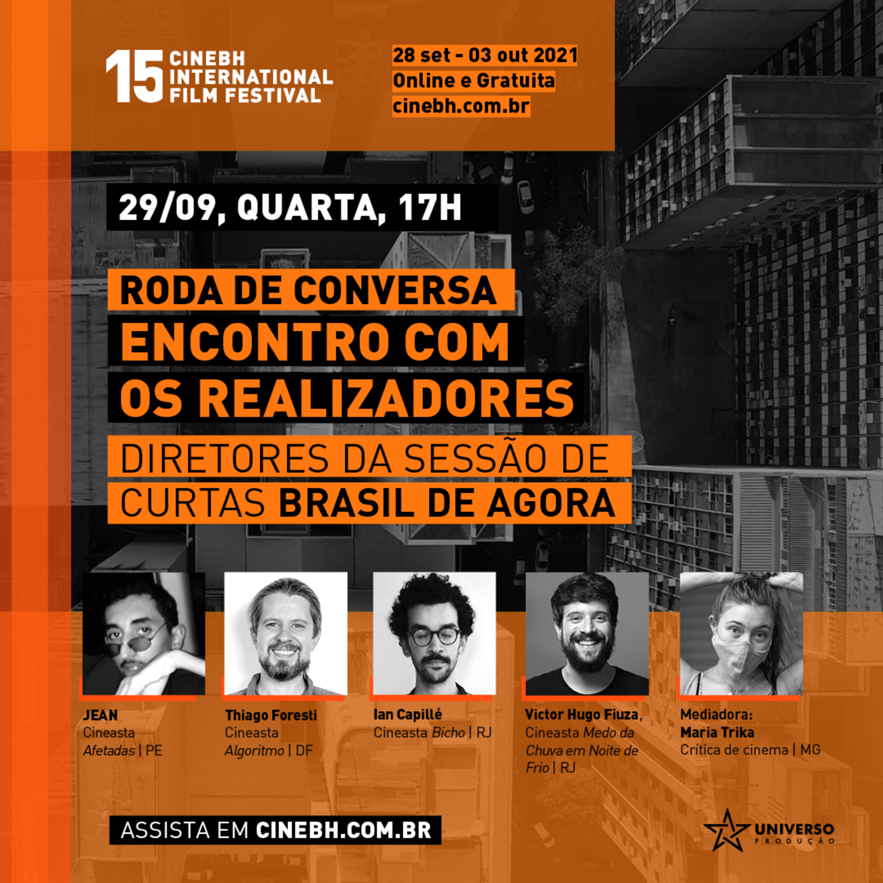 ENCONTRO COM OS REALIZADORES - RODA DE CONVERSA | SESSÃO BRASIL DE AGORA episode artwork