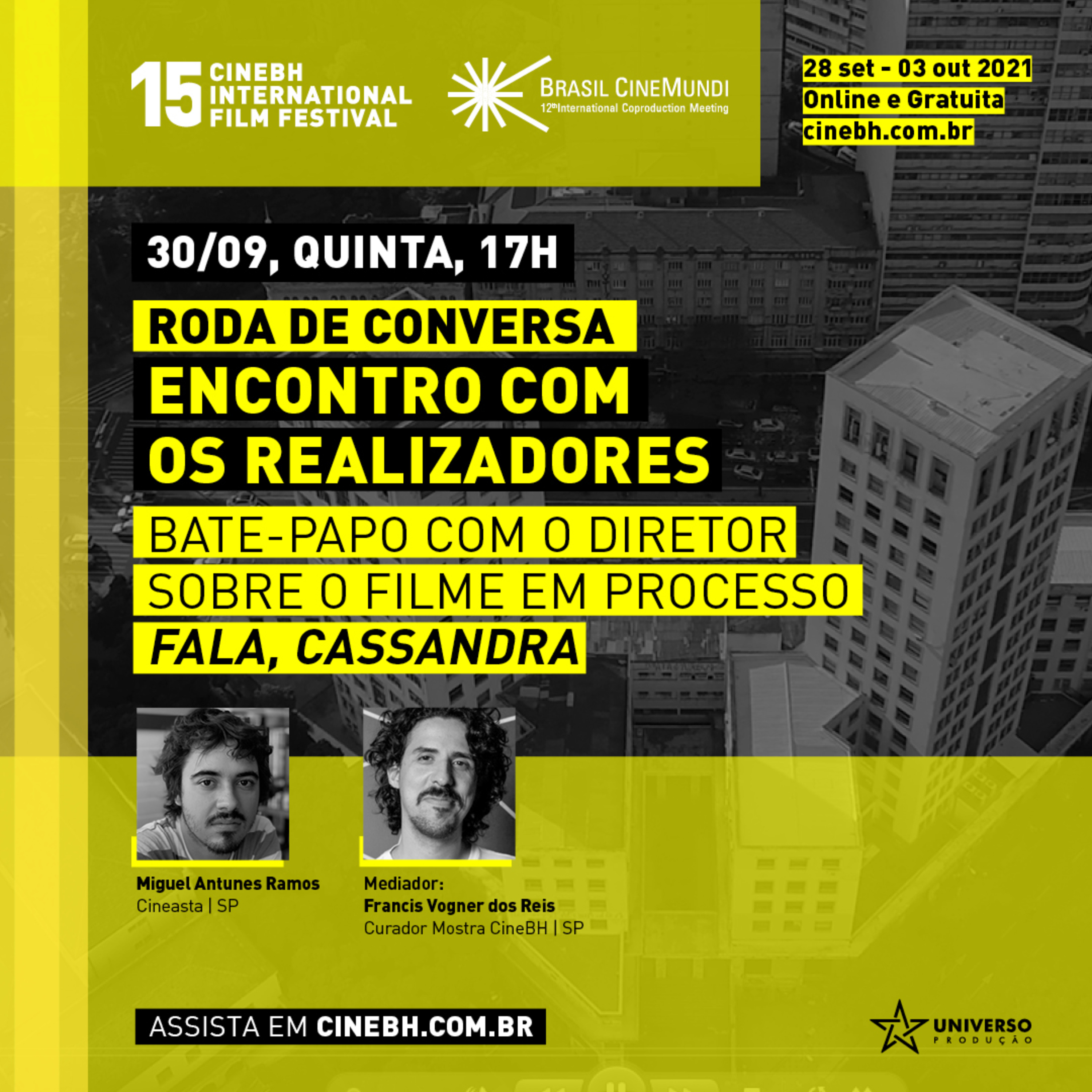 RODA DE CONVERSA |ENCONTRO COM OS REALIZADORES | FILME EM PROCESSO FALA, CASSANDRA episode artwork