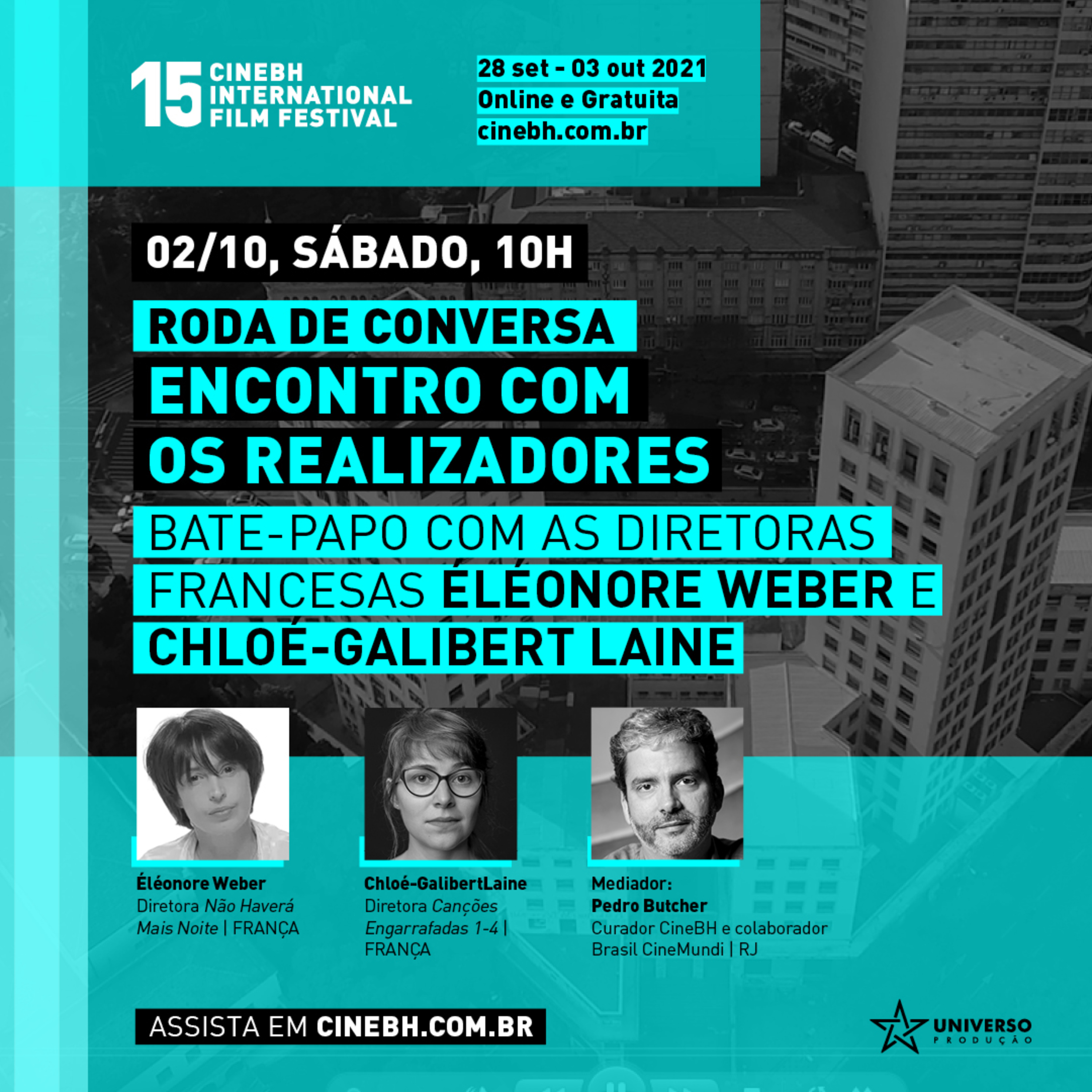 RODA DE CONVERSA | Bate-papo com as diretoras francesas Éléonore Weber e Chloé-Galibert Laine episode artwork